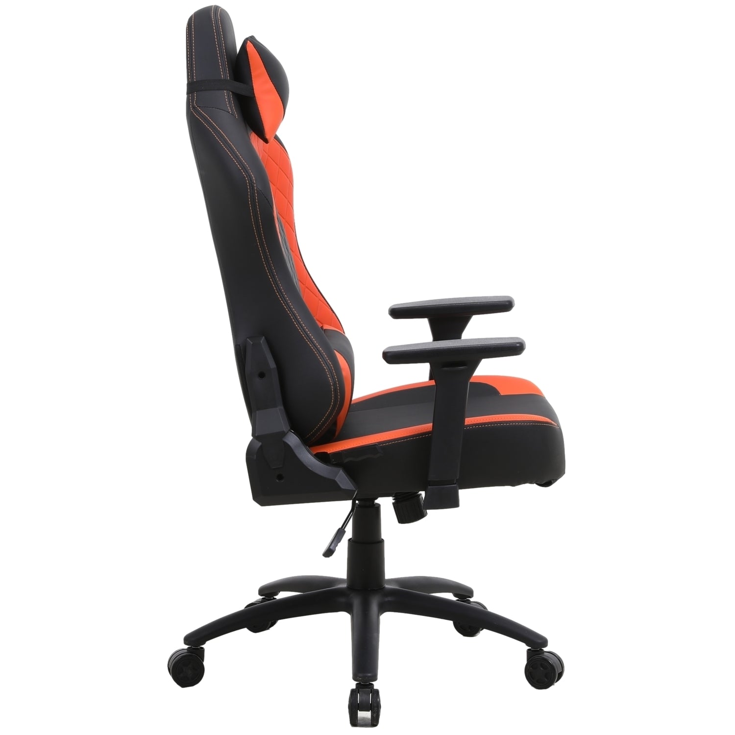 PRO X Series 0125 Ergonomic Gaming Chair - Black & Orange - High Back Racing Style for PC & Console Gamers - Perfect for Esports, Streaming & Home Office