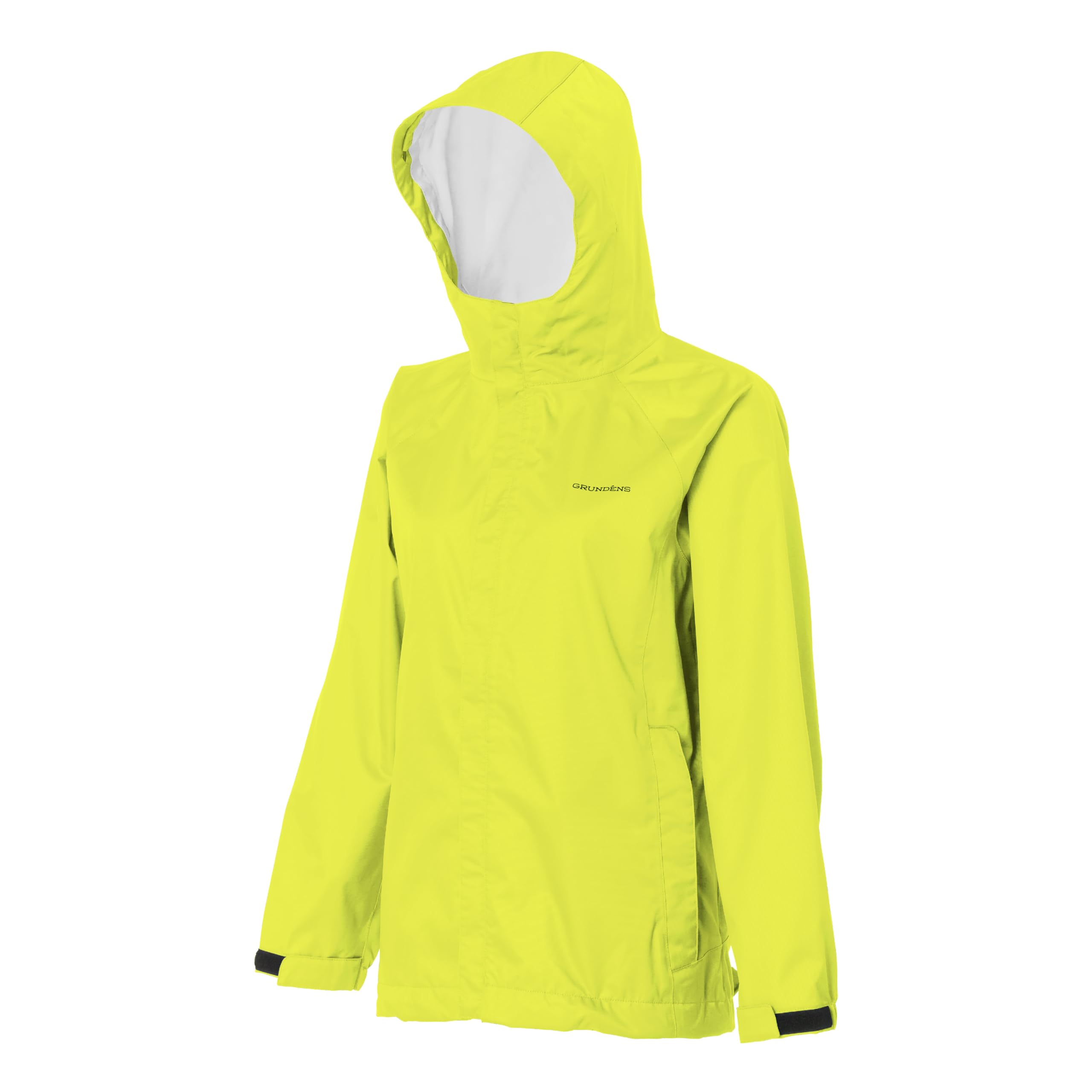 Grundéns Women’s Waterproof Hooded Fishing Jacket - Stain-Resistant Windproof Raincoat for Outdoor Fishing, Boating & Hiking | All-Weather Protection