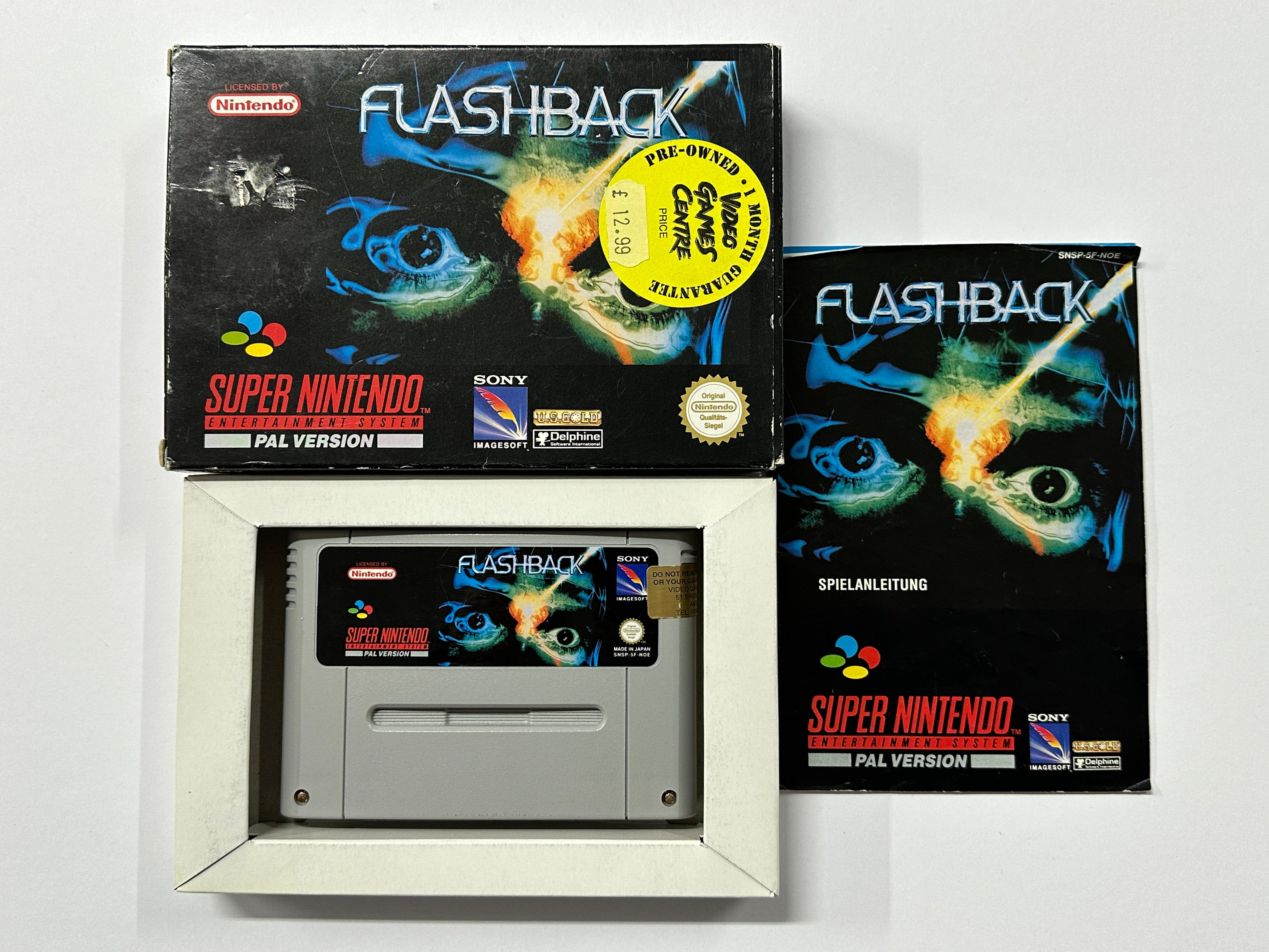 Flashback Complete In Box - Retro Gaming Console with Classic Games - Perfect for Nostalgic Gamers and Collectors | Ideal for Home Entertainment and Gift Giving