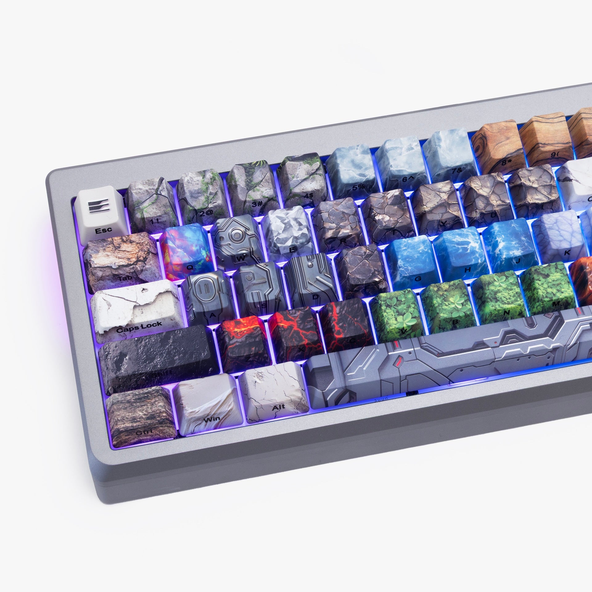 EDGLRD x HG Summit 65 Mechanical Keyboard - Custom Gaming Keyboard with RGB Backlit, Hot-Swappable Switches | Perfect for Esports, Streaming & Office Work