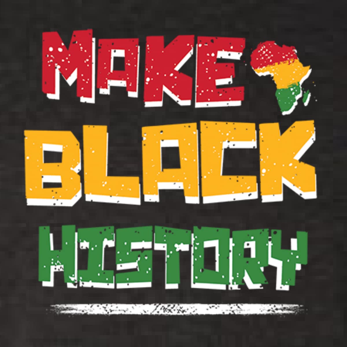 Black History Black Pride Tri-Blend Racerback Tank Top for Women - Comfortable & Stylish Black Culture Apparel for Casual Wear, Gym & Everyday Outfits