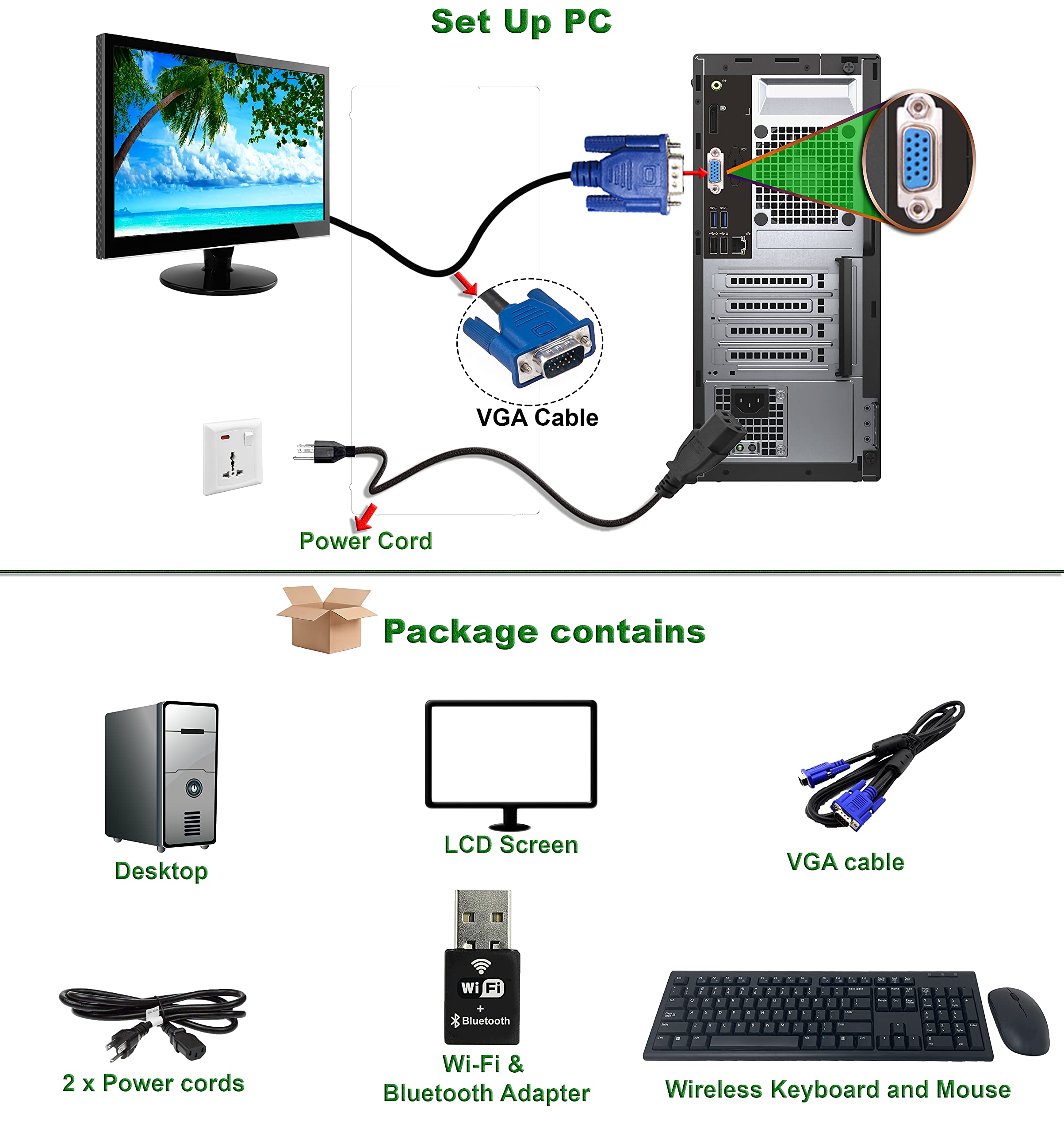 HP Elite SFF Desktop Computer PC | Intel Core i7 3.4GHz Processor | 16GB RAM | 512GB M.2 SSD | WiFi & Bluetooth | Wireless Keyboard & Mouse | 22