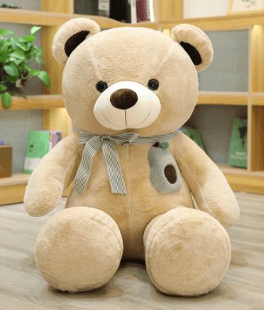 Soft and Cuddly Giant Teddy Bear - Perfect for Gifts, Nursery Decor, and Hugging Companionship | Ideal for Birthdays, Valentine's Day, and Home Decor