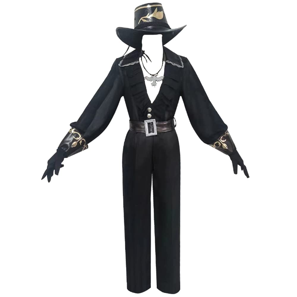 Prospector Norton Campbell Black Tulip Cosplay Costume - Halloween Carnival Party Outfit | Game Character Uniform for Cosplay Events & Themed Parties