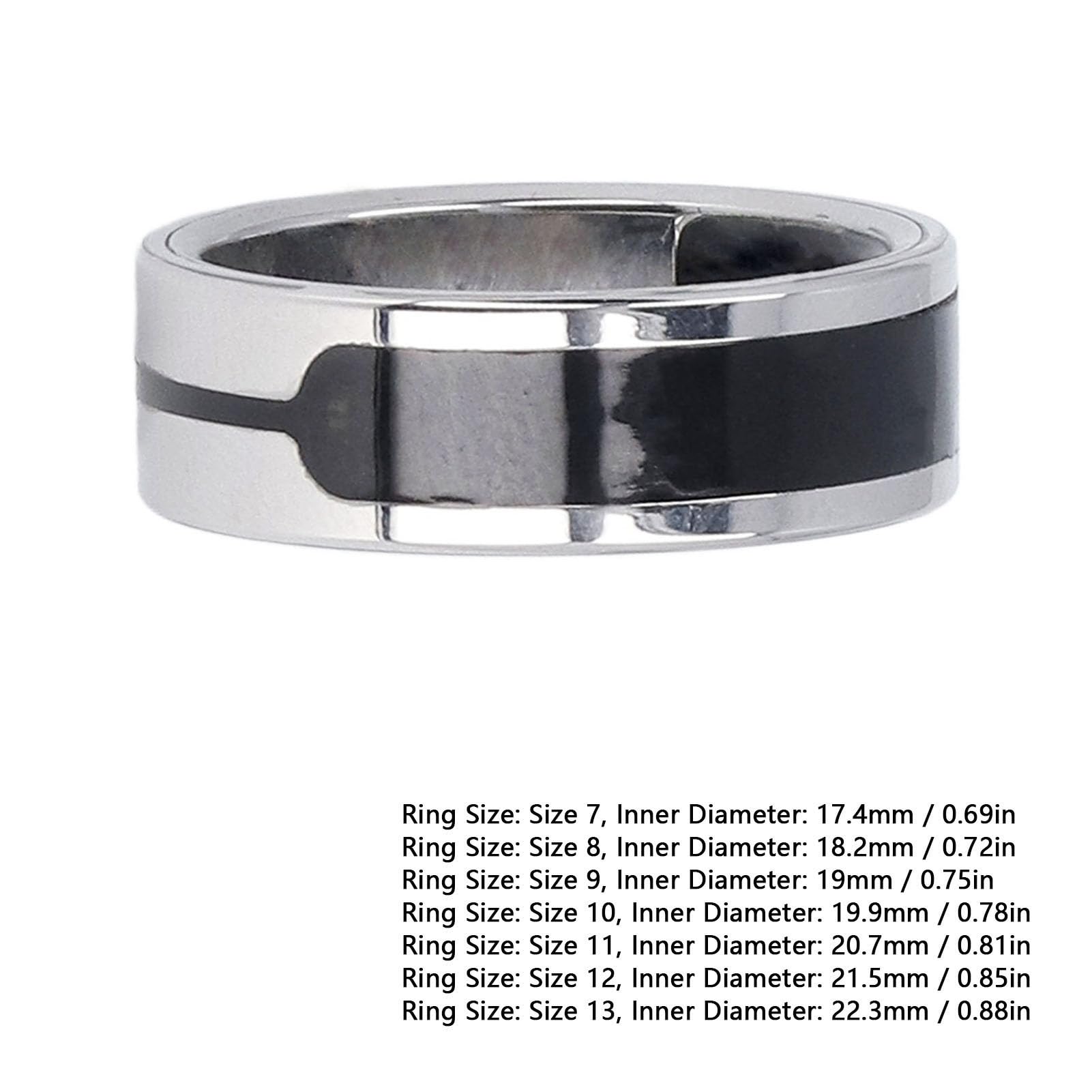 Smart Ring Fitness Tracker - IP68 Waterproof Health Monitor with Heart Rate, Sleep & Body Temperature Tracking - Bluetooth Activity Tracker for Men & Women - Perfect for Workouts, Sleep Analysis & Daily Health Monitoring