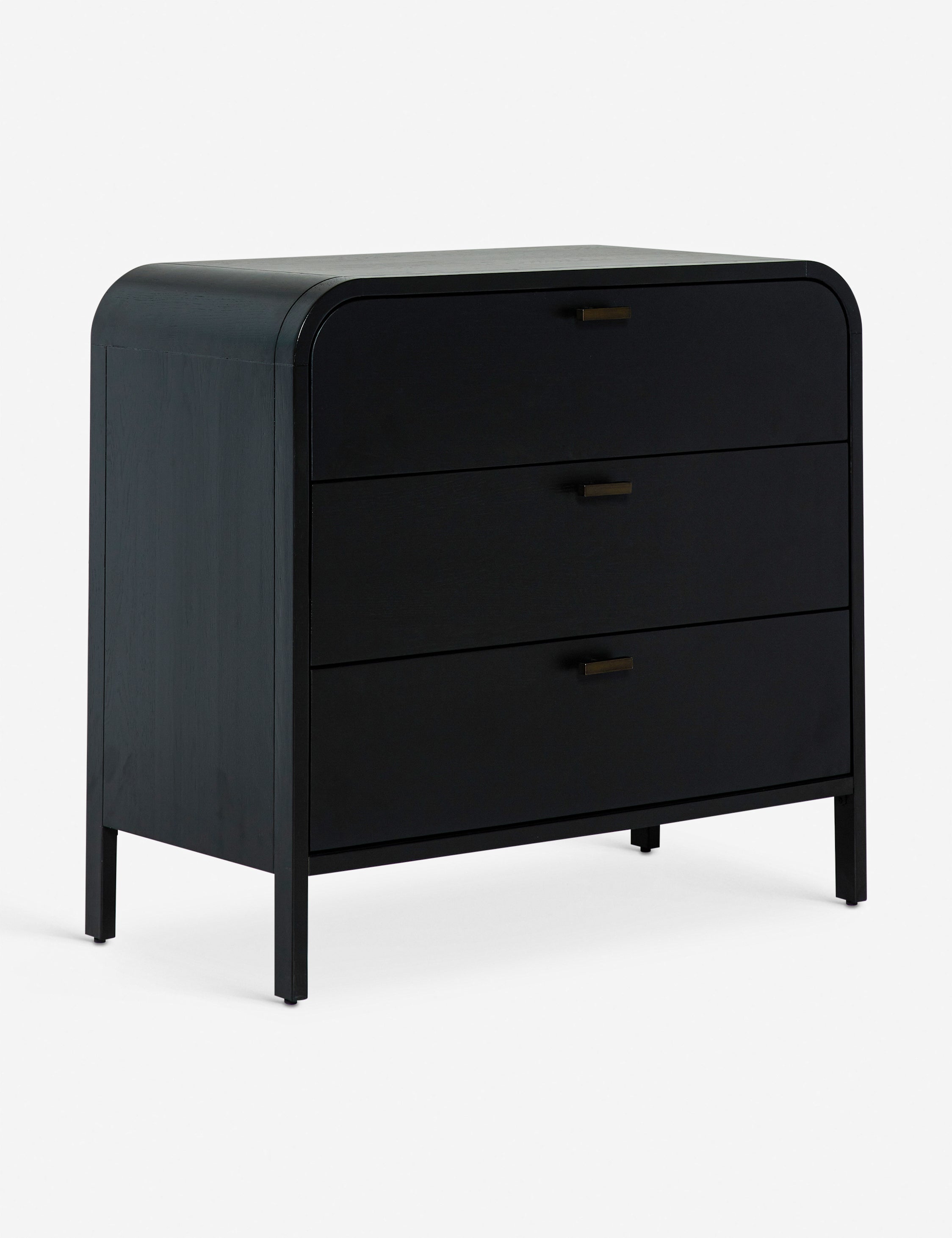 Brooke 3 Drawer Dresser - Modern Wooden Chest of Drawers for Bedroom, Nursery & Closet Organization - Perfect for Storage & Home Decor