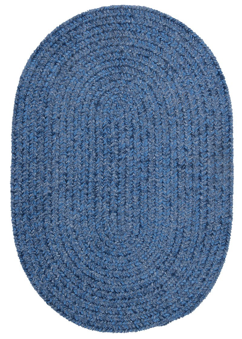 Colonial Mills Spring Meadow Petal Blue 6' x 6' Area Rug - Soft Indoor Floor Carpet for Living Room, Bedroom, and Nursery Decor