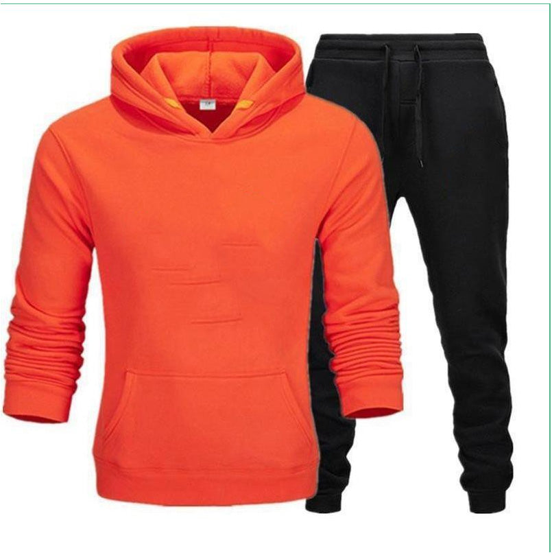 Men's Athletic Casual Two-Piece Suit - Lightweight Breathable Workout & Lounge Wear for Gym, Travel, and Everyday Comfort