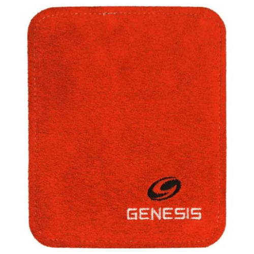 Genesis Pure Pad Buffalo Leather Ball Wipe - Premium Orange Leather Cleaning Pads for Baseball, Softball & Sports Equipment Care - Perfect for Game Day Maintenance & Gear Protection