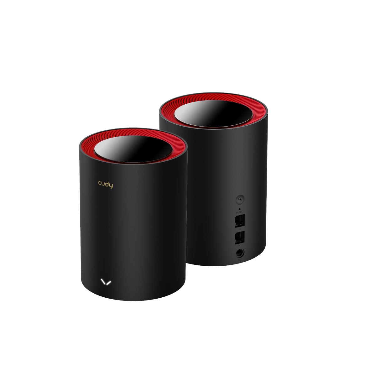 Cudy M3000 AX3000 Dual Band WiFi 6 Mesh Router (2-Pack) with 2.5G WAN Port - High-Speed Whole Home Coverage for Gaming, Streaming & Smart Devices