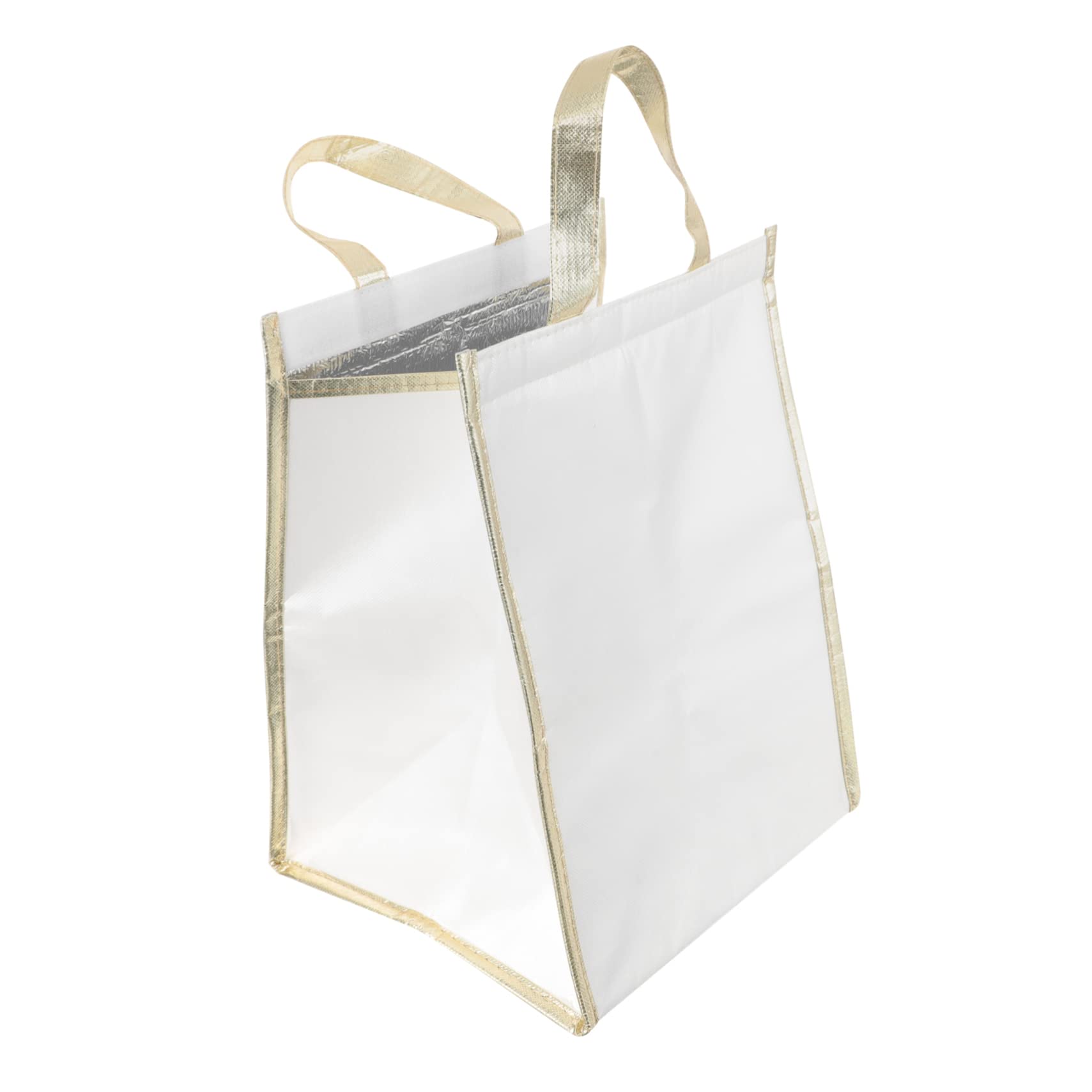 Abaodam Insulated Grocery Shopping Bags - Reusable Cooler Tote for Food, Drinks & Picnic - Portable Cake Carrier & Stand for Parties, BBQs & Outdoor Events