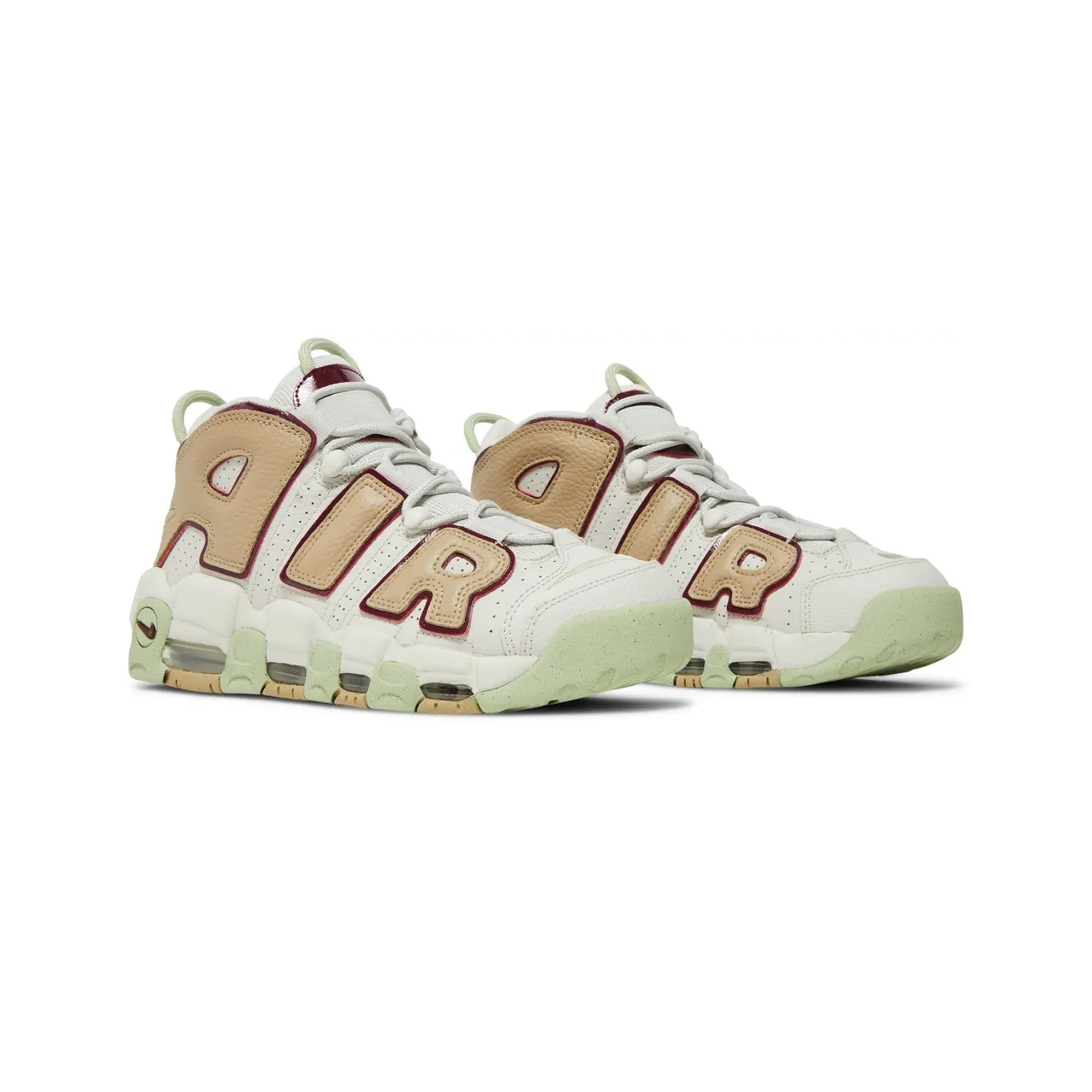 Air More Uptempo 'Light Bone Alligator' Women's Sneakers (2022) - Retro Basketball Shoes for Casual Wear, Street Style & Gym Fashion