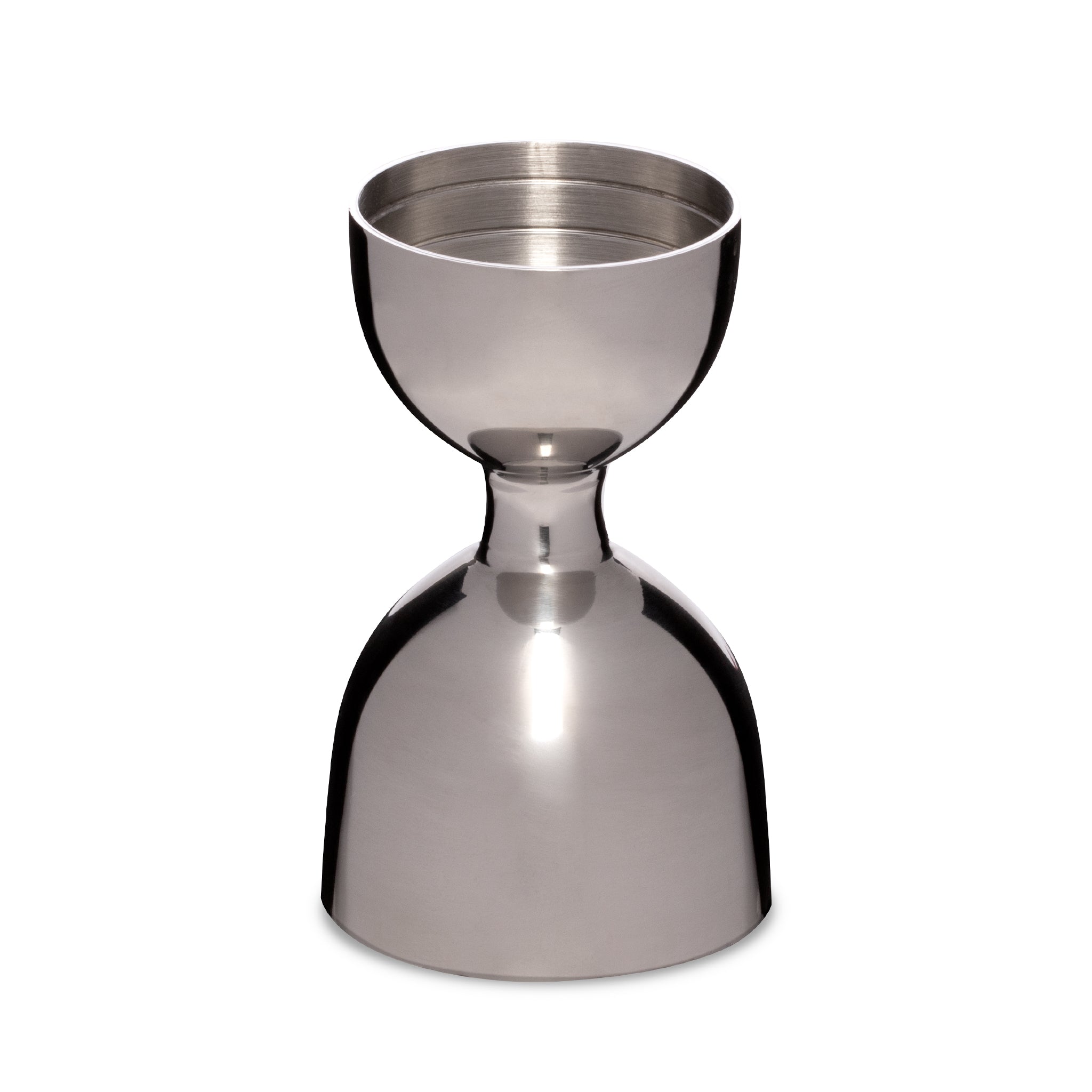 LEOPOLD® Stainless Steel Jigger - 1oz & 2oz Dual Measuring Cup for Cocktails, Bartending, and Mixology - Perfect for Home Bars and Professional Use