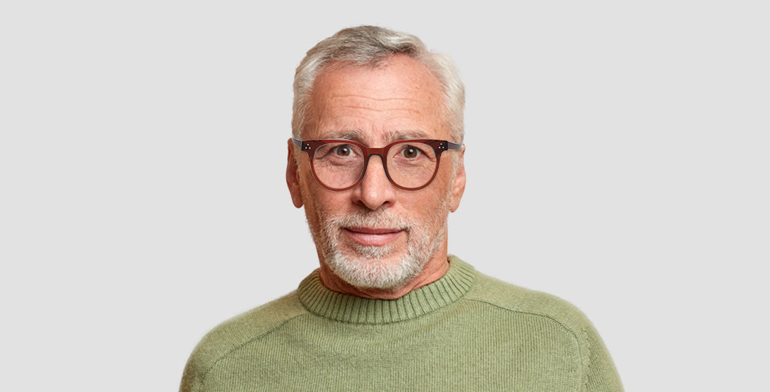 Acetate Eyeglass Frame - Lightweight & Durable Matte Finish for Men & Women | Perfect for Reading, Work, and Everyday Wear