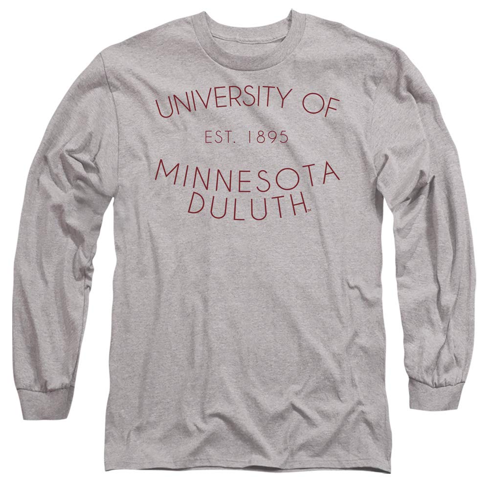 University of Minnesota Duluth Official Unisex Long Sleeve T-Shirt - Comfortable Cotton Crewneck Tee for Men & Women - Perfect for Campus Wear, School Spirit & Casual Outfits