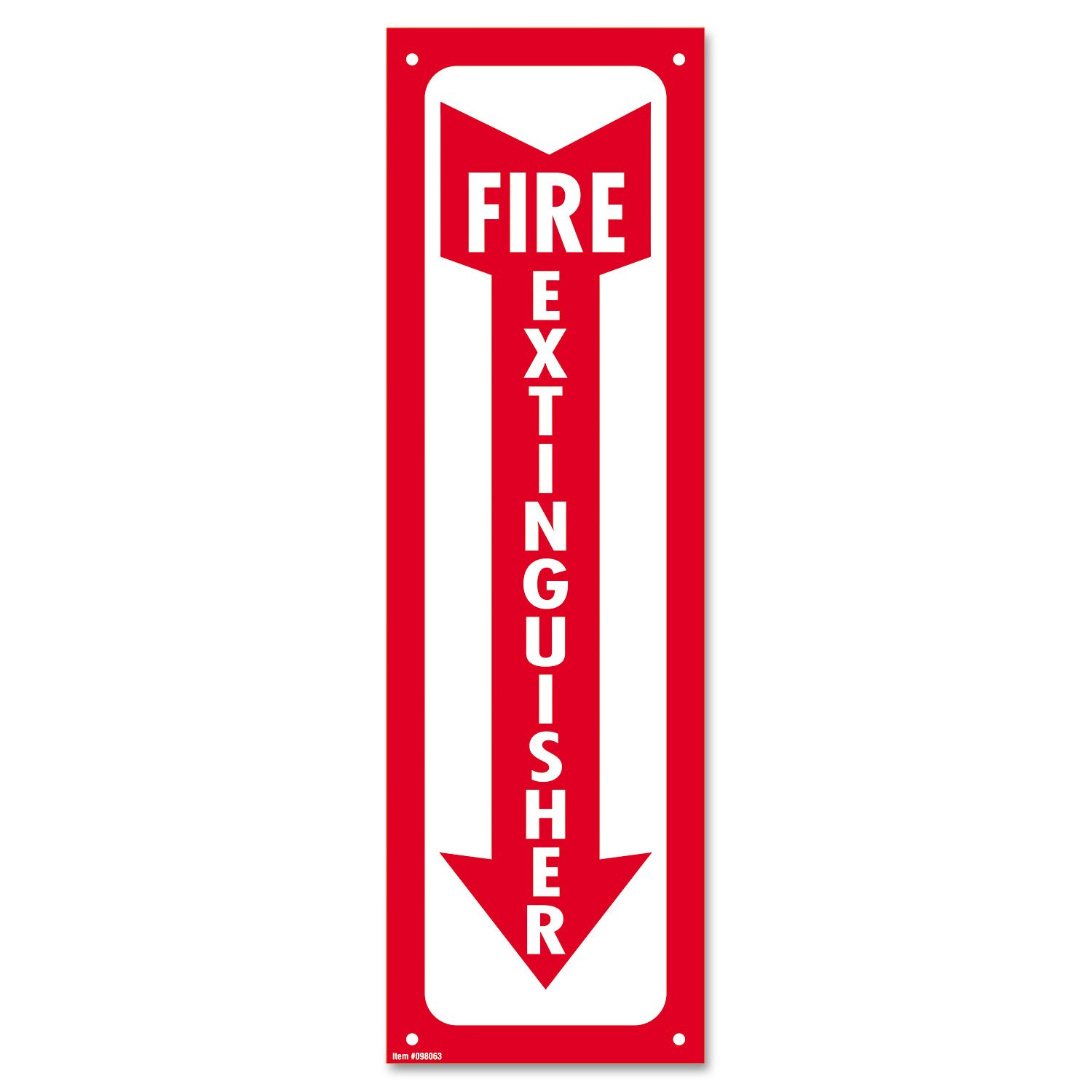 Cosco Glow in Dark Fire Extinguisher Sign - 4