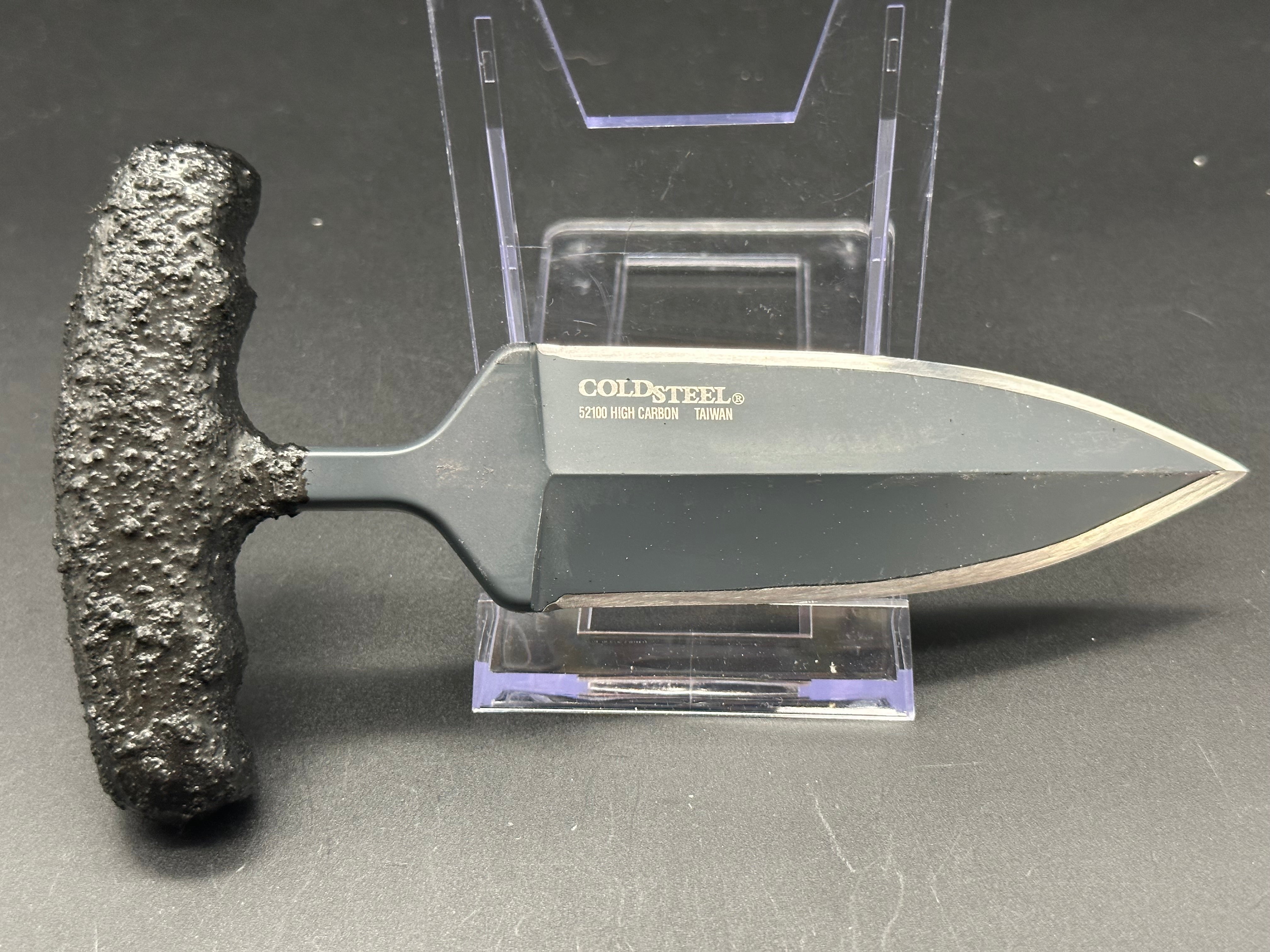 Cold Steel Drop Forged Push Knife - Tactical Self Defense Tool for Outdoor Survival, Camping & EDC (Everyday Carry) | Durable Full Tang Construction | Perfect for Hunting, Hiking & Emergency Situations