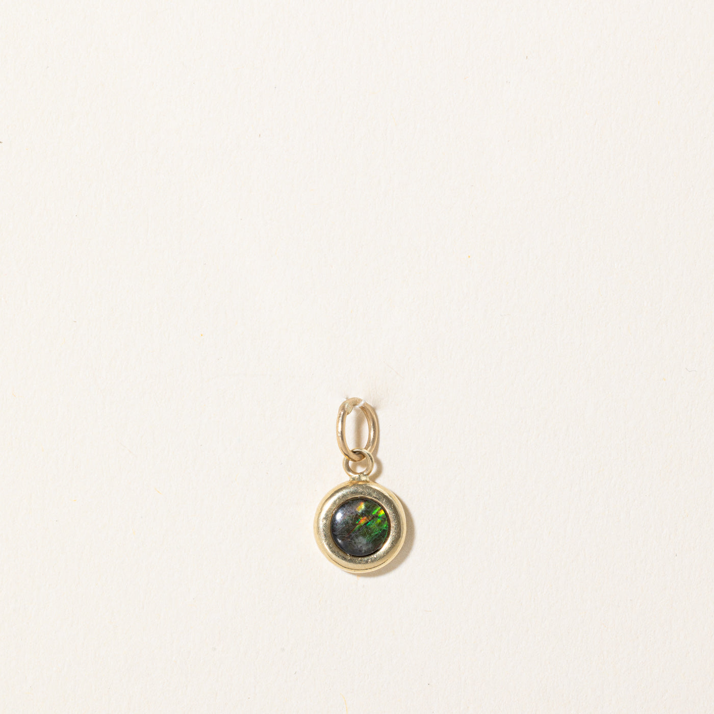 Natural Ammolite Pendant Necklace | 0.30 Carat Genuine Canadian Ammolite Gemstone Jewelry | Perfect Gift for Birthdays, Anniversaries & Special Occasions
