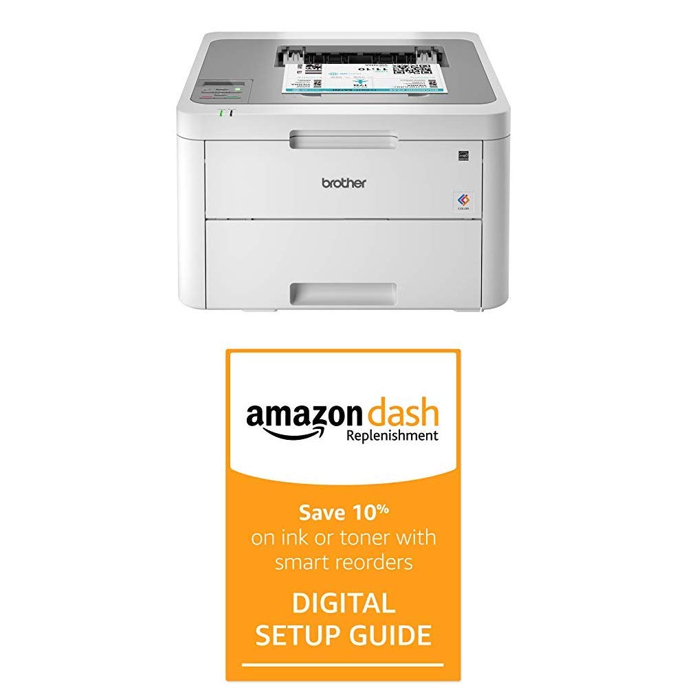 Brother HL-L3210CW Wireless Color Laser Printer | Compact Design, High-Quality Printing | Ideal for Home Office & Small Business Use