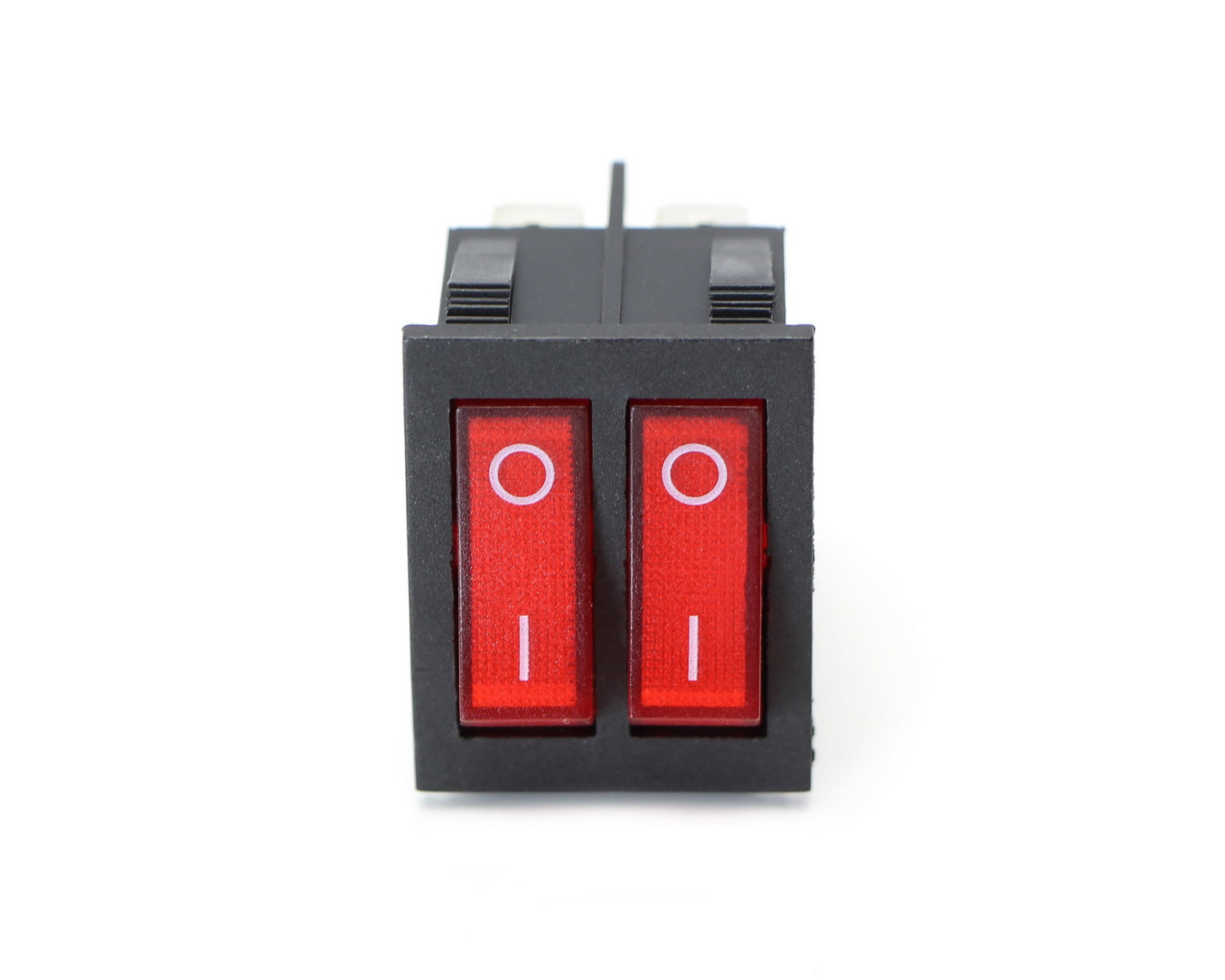 Dual On/Off Snap-In Rocket Dashboard Switch for Car, Truck, SUV, ATV & Off-Road Jeep - Perfect for Interior Lighting, Accessory Control & Vehicle Customization
