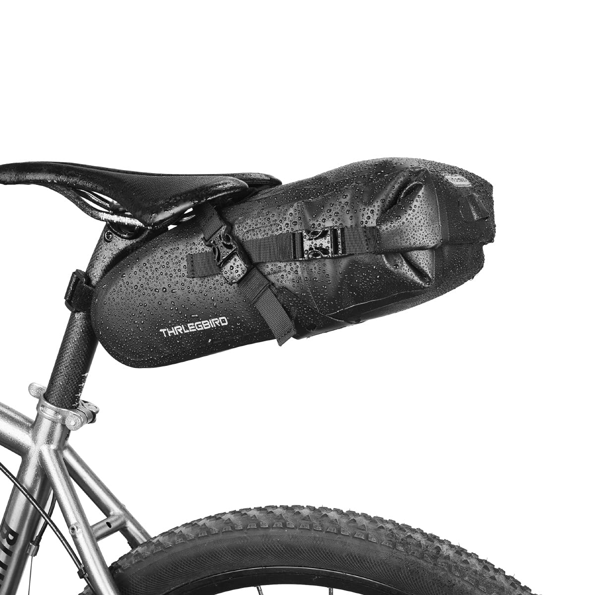 THRLEGBIRD Waterproof Bike Saddle Bag - 4.5L Large Capacity Cycling Seat Storage for Road & Folding Bikes | Perfect for Commuting, Mountain Biking & Long-Distance Rides