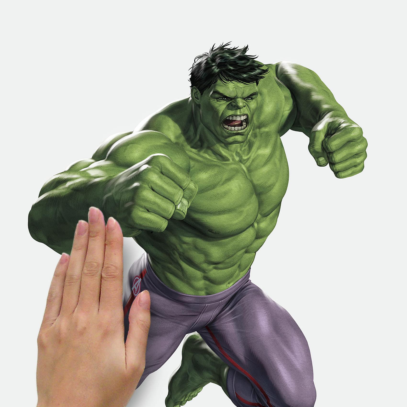 RoomMates Marvel Classic Avengers Peel and Stick Wall Decals - RMK4289SCS | Easy-to-Apply Removable Wall Stickers for Kids Bedroom, Nursery, Playroom & Office Decor
