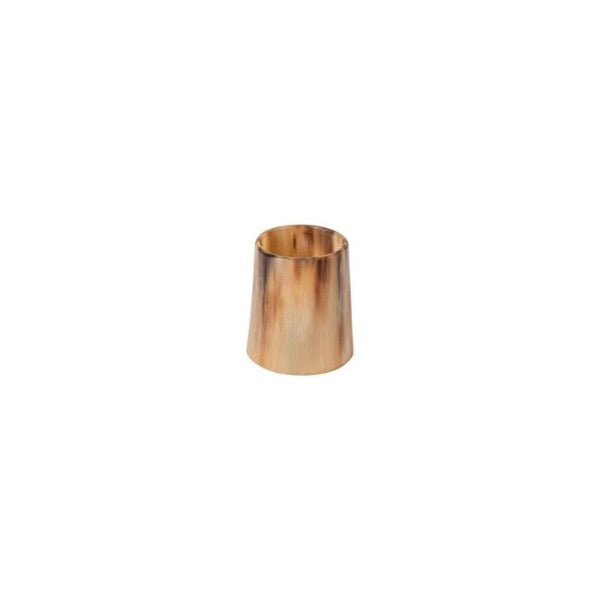 Buffalo Horn Napkin Rings Set of 6 - Handmade Natural Buffalo Horn Tableware for Wedding, Party, and Fine Dining - Elegant Napkin Holders for Formal and Casual Dining Decor