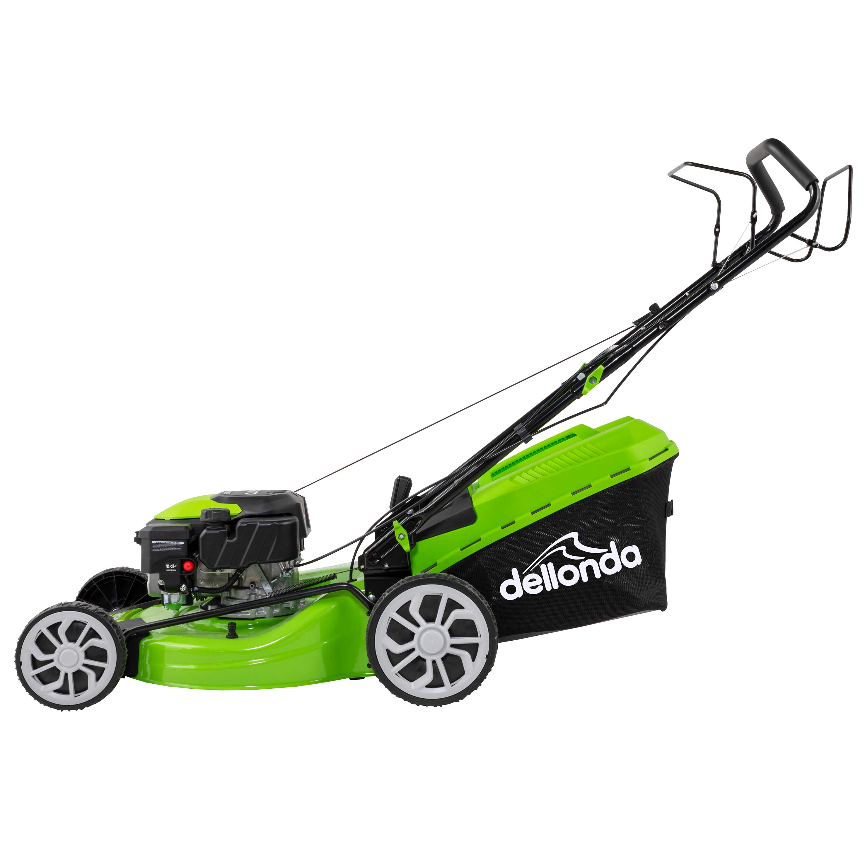 170cc 20-Inch 4-Stroke Self-Propelled Gas Lawn Mower with 51cm Cutting Width - DG102 Model - Perfect for Medium to Large Yards, Residential Lawn Care & Landscaping