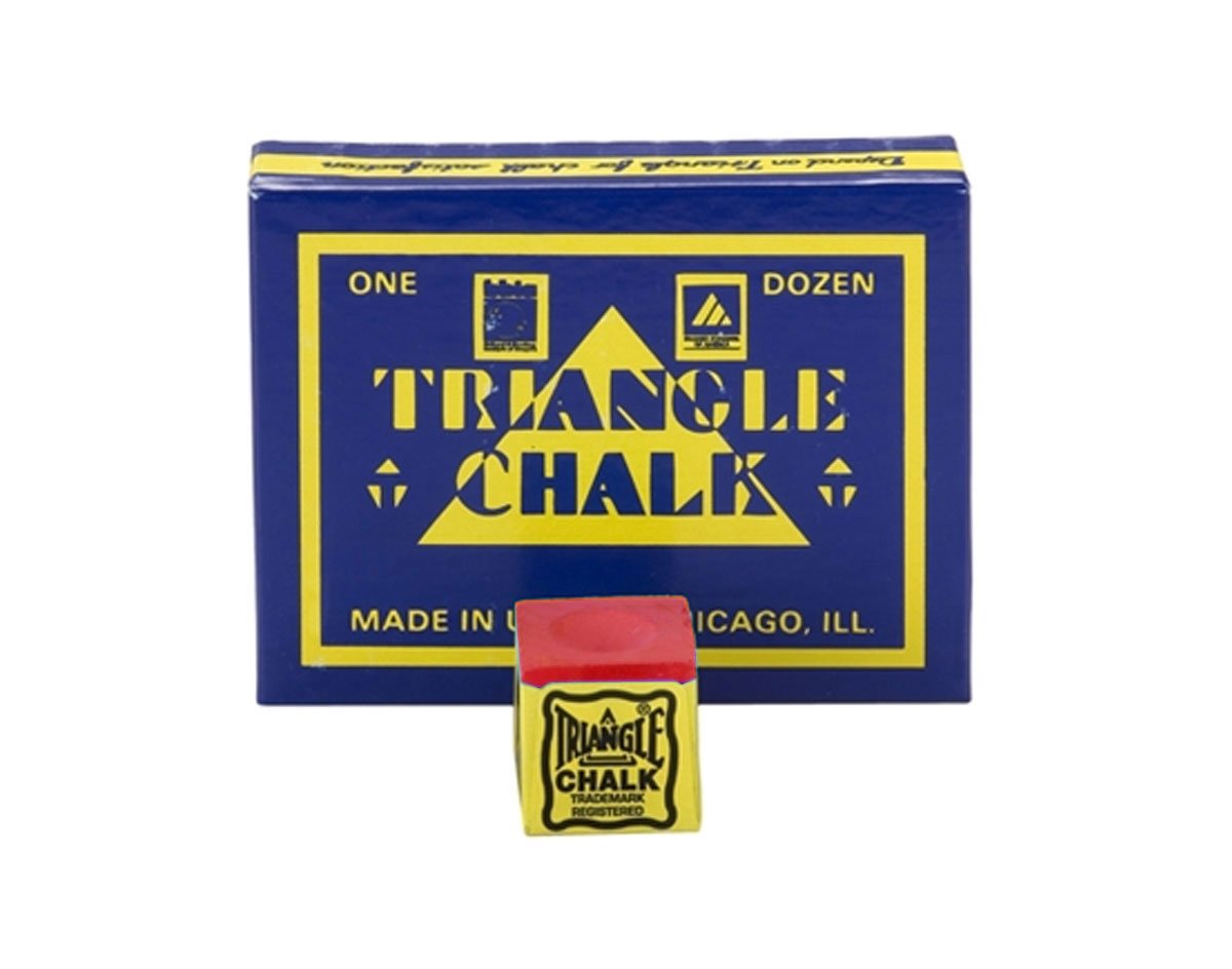 12-Piece Red Triangle Chalk for Gymnastics, Rock Climbing & Weightlifting - Non-Slip Grip Chalk for Enhanced Performance