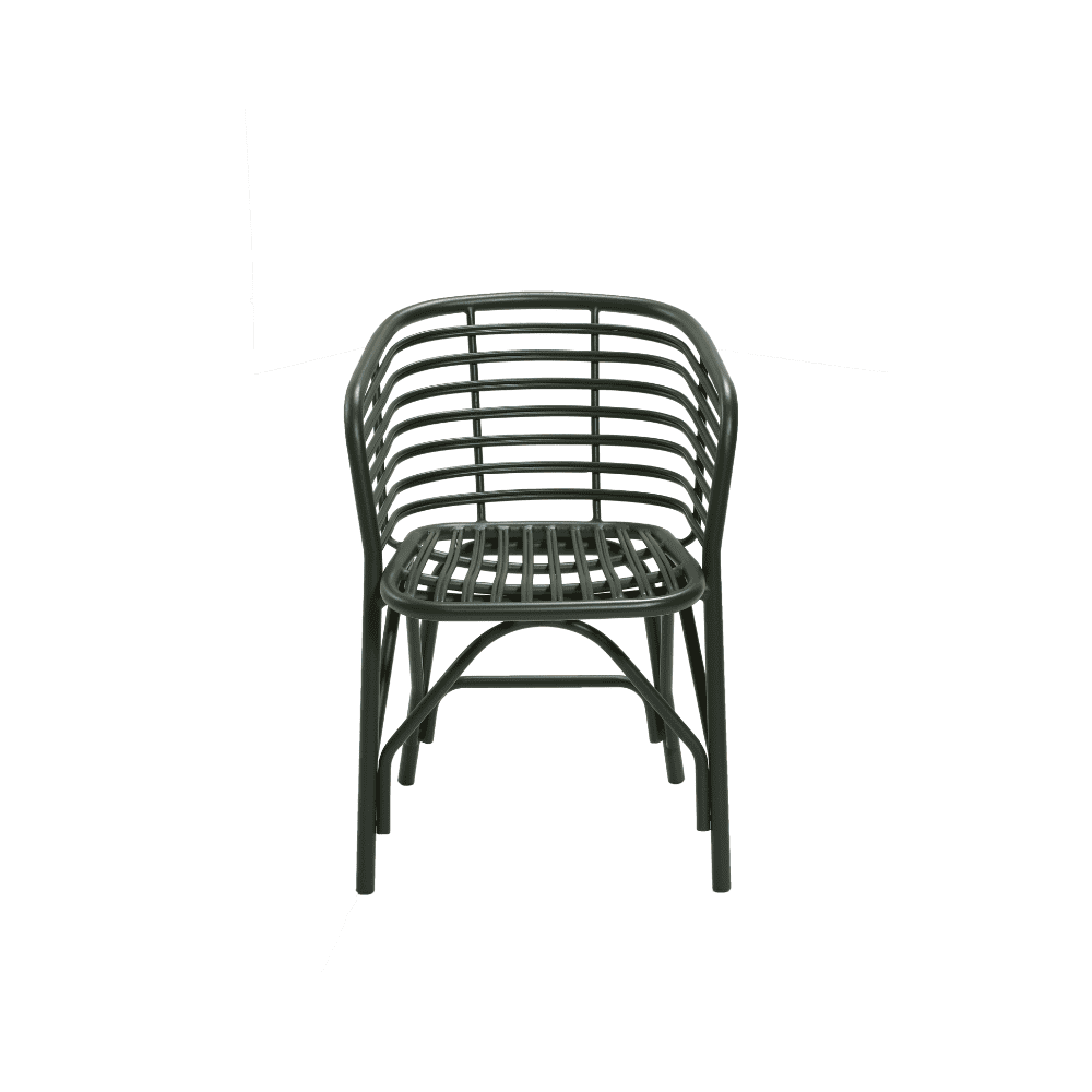Premium Blend Outdoor Armchair - Weather-Resistant Patio Lounge Chair for Garden, Poolside & Backyard Relaxation - Comfortable Modern Outdoor Furniture for Porch, Deck & Balcony Use