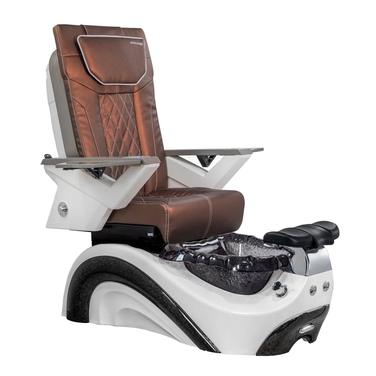 PERLA Shiatsulogic FX Professional Pedicure Chair for Salon & Spa - Massage, Comfort & Luxury for Ultimate Relaxation