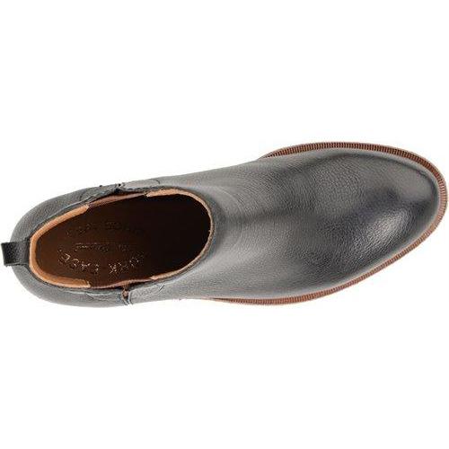 KORK EASE VELMA Black Leather Ankle Boots for Women - Comfortable & Stylish - Perfect for Work, Party & Night Out (Final Sale)