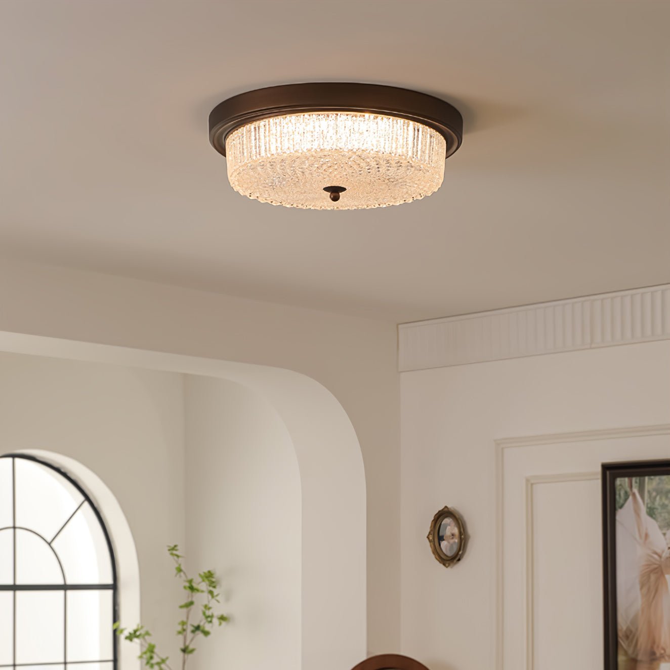 Modern Fabula Ceiling Lamp - Elegant LED Lighting Fixture for Living Room, Bedroom & Dining Room | Energy Efficient & Stylish Home Decor