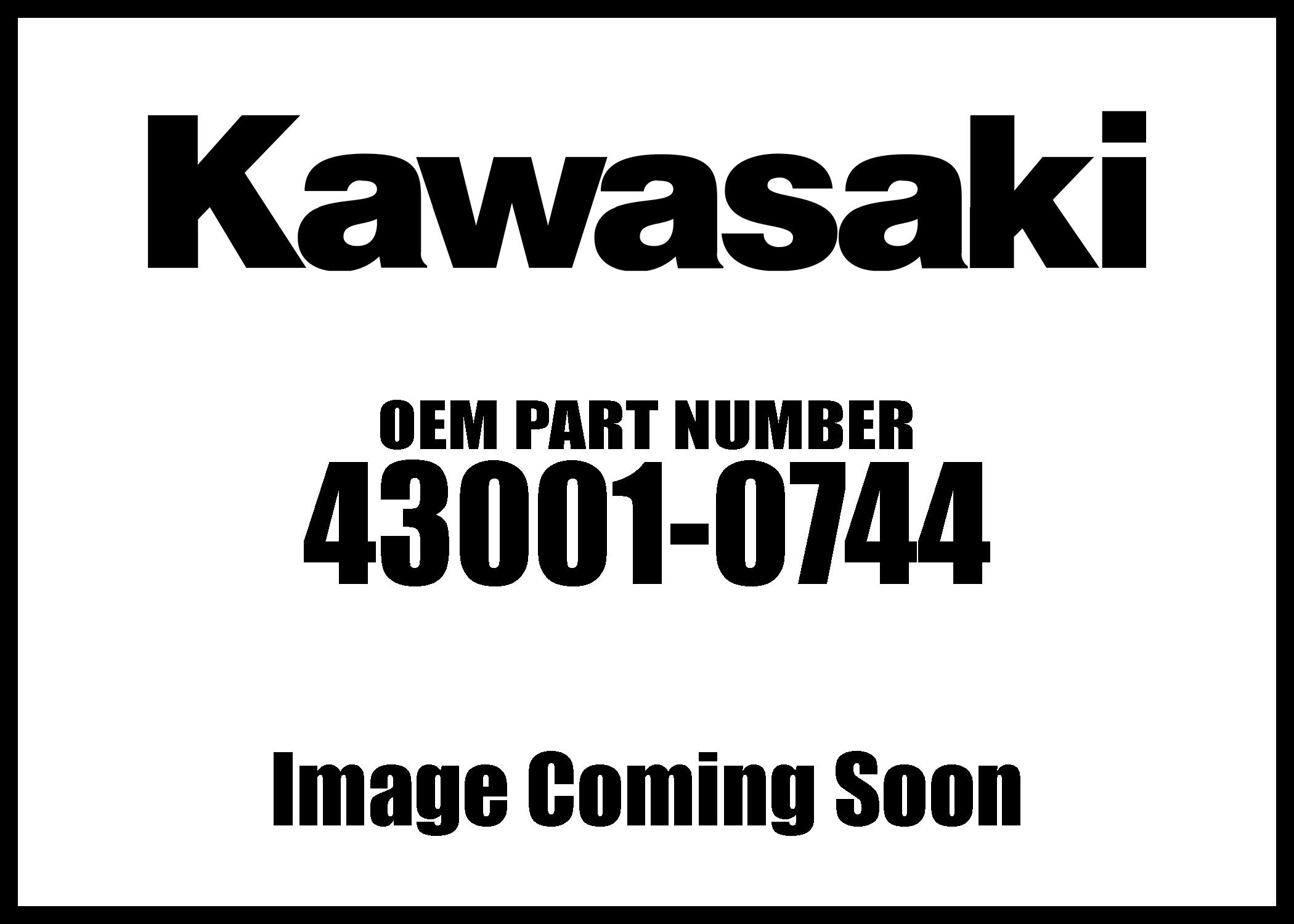 2017-2018 Kawasaki Z125 Pro KRT Edition OEM Brake Lever 43001-0744 - Genuine Replacement Part for Motorcycle Safety & Performance