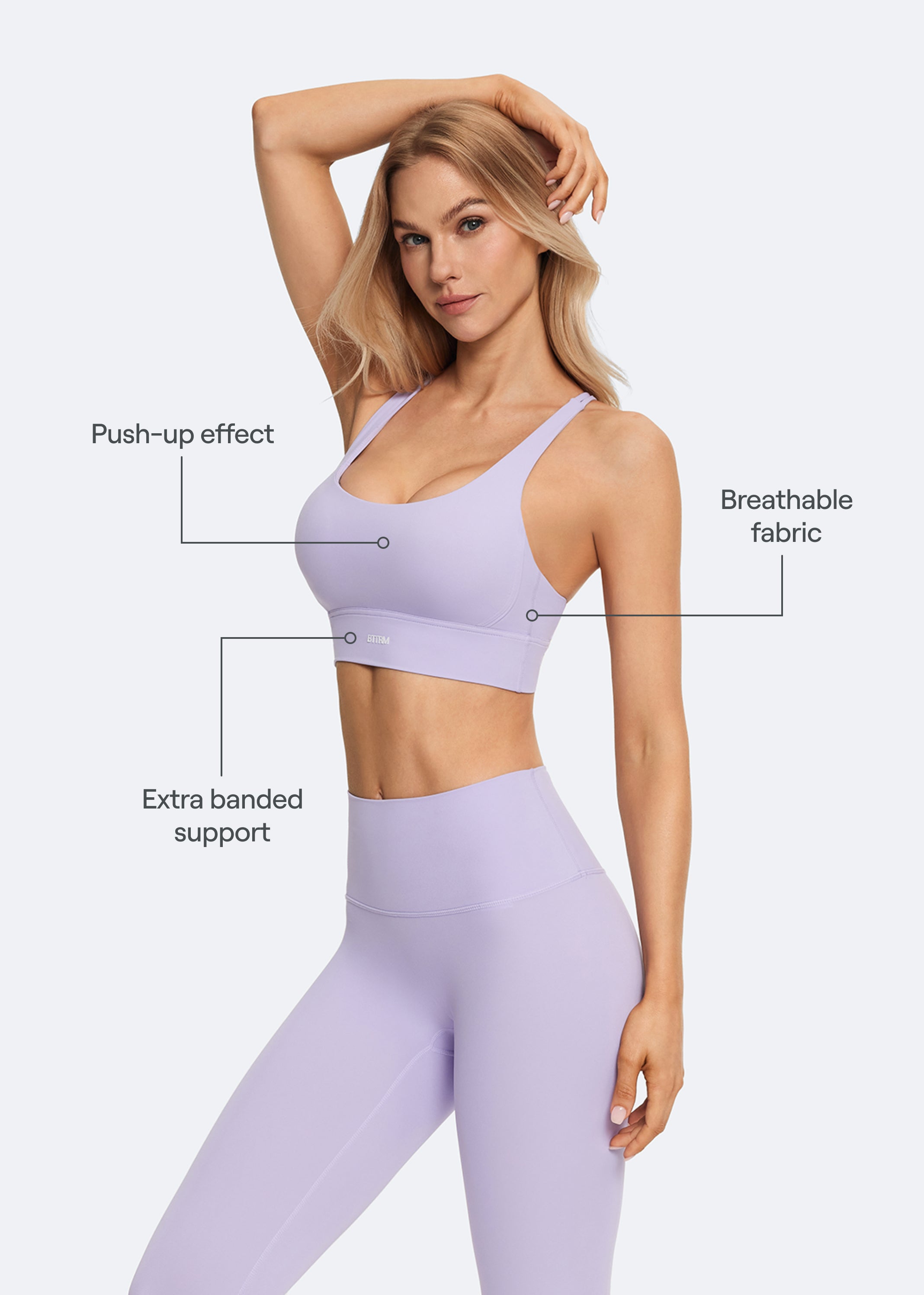 Lavender Strappy Back Top for Women - Flowy Summer Crop Top with Adjustable Ties | Perfect for Beach, Vacation, and Casual Outings