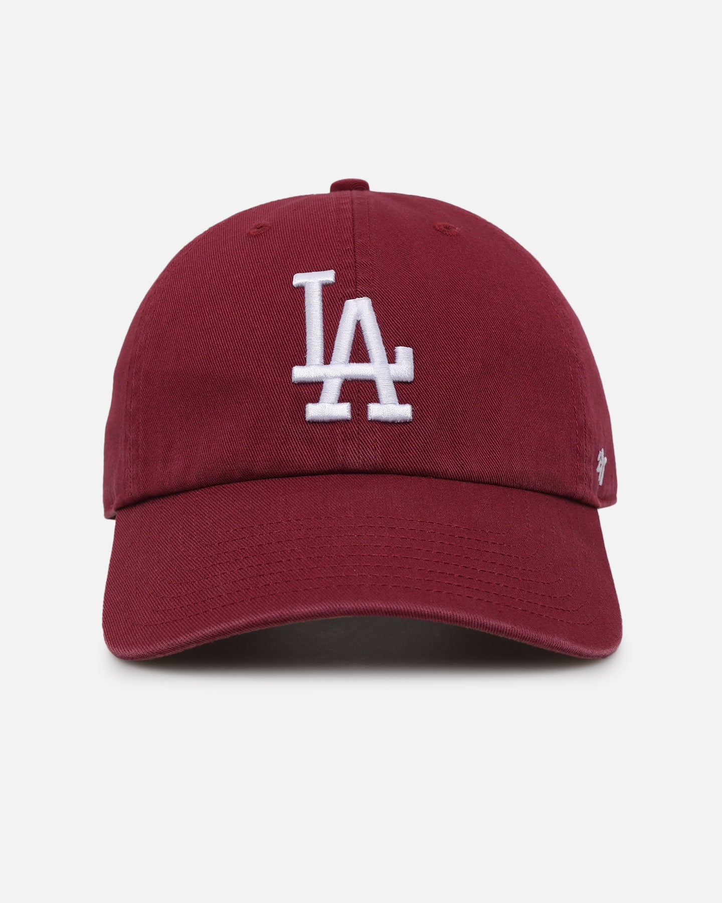 47 Brand Los Angeles Dodgers 'Dodgers Summer Color Wheel' Adjustable Strapback Snapback Hat - Cardinal Red for Baseball Games, Streetwear & Casual Outfits