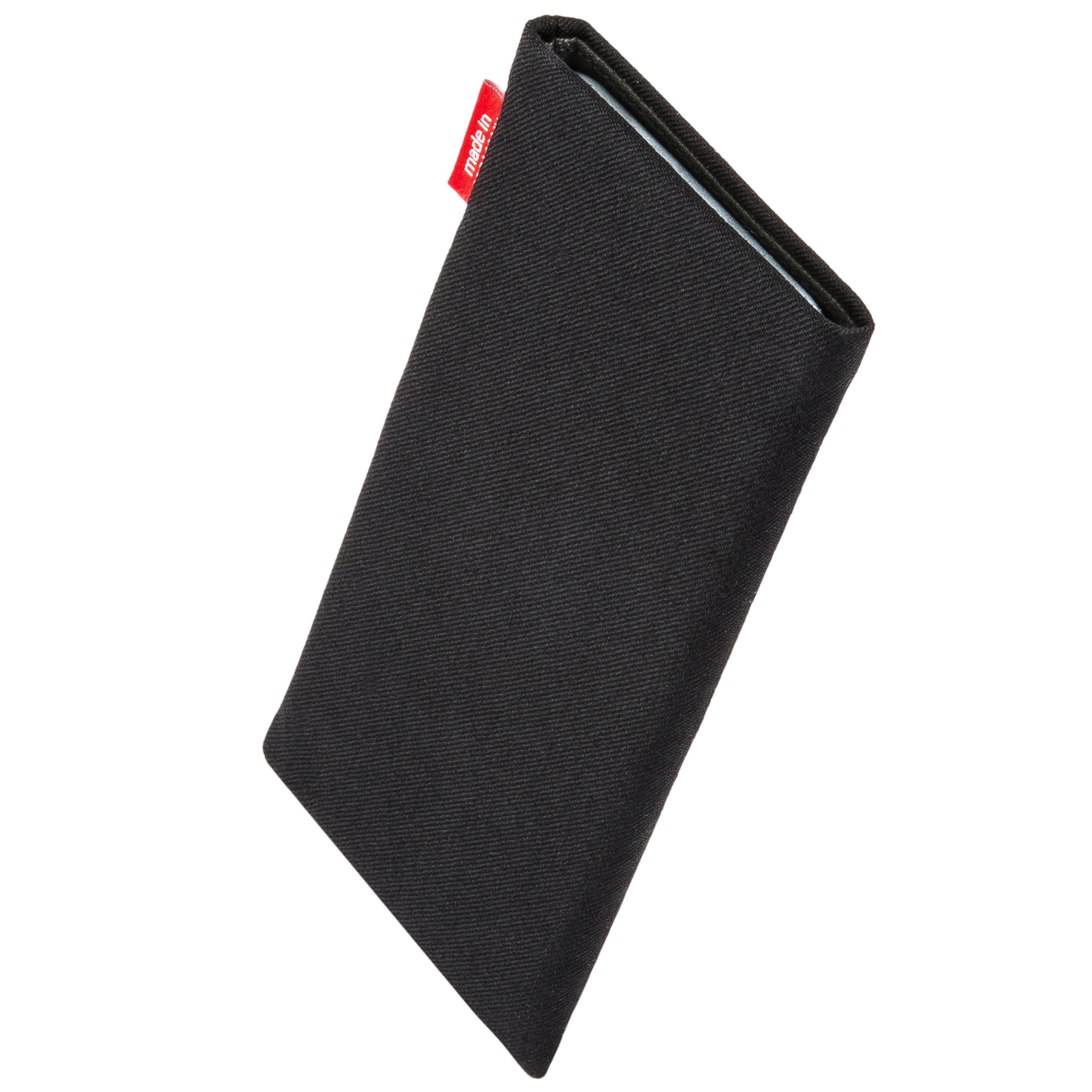 Premium Custom Tailored Sleeve Case for OnePlus 6T - German-Made Luxury Phone Pouch with Microfiber Lining for Screen Protection & Cleaning | Perfect for Business Travel, Office Use & Everyday Carry