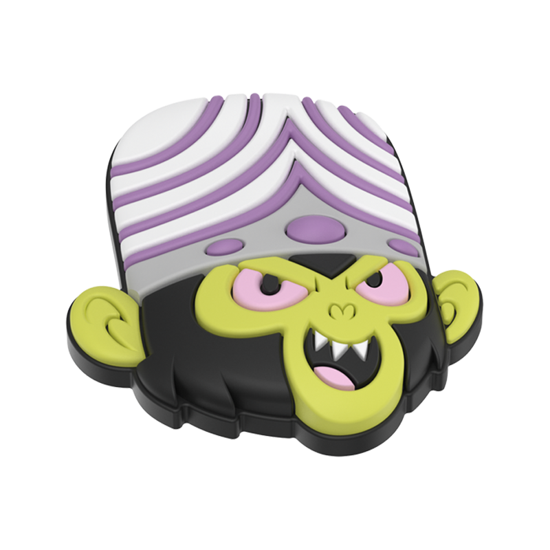Mojo Jojo PopOut PopGrip Phone Grip & Stand for iPhone, Samsung, Google Pixel - Anime Cartoon Character Phone Accessory for Fans, Perfect for Watching Videos, Taking Selfies, and Gaming