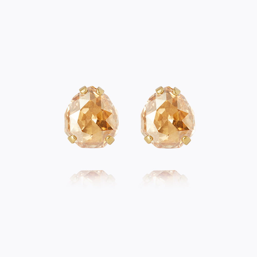 Carlotta Golden Shadow Earrings - Elegant Dangle Hoop Earrings for Women, Perfect for Parties, Weddings & Everyday Wear