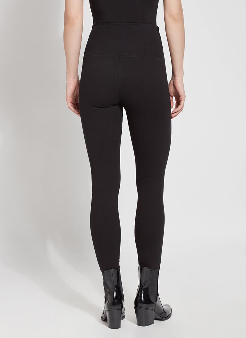 Lyssé Women's High Waisted Denim Leggings - Stretchy Jeggings Skinny Jeans with Ankle Length | Perfect for Casual Wear, Work & Everyday Comfort