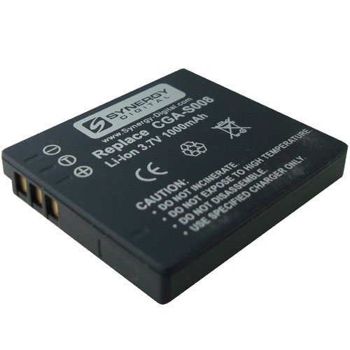 Synergy Digital 2-Way Radio Li-ion Battery - 11000mAh High Capacity Replacement for Panasonic HM-TA1V & CGA-S008 (3.7V) - Perfect for Outdoor Adventures, Construction Sites & Emergency Communication