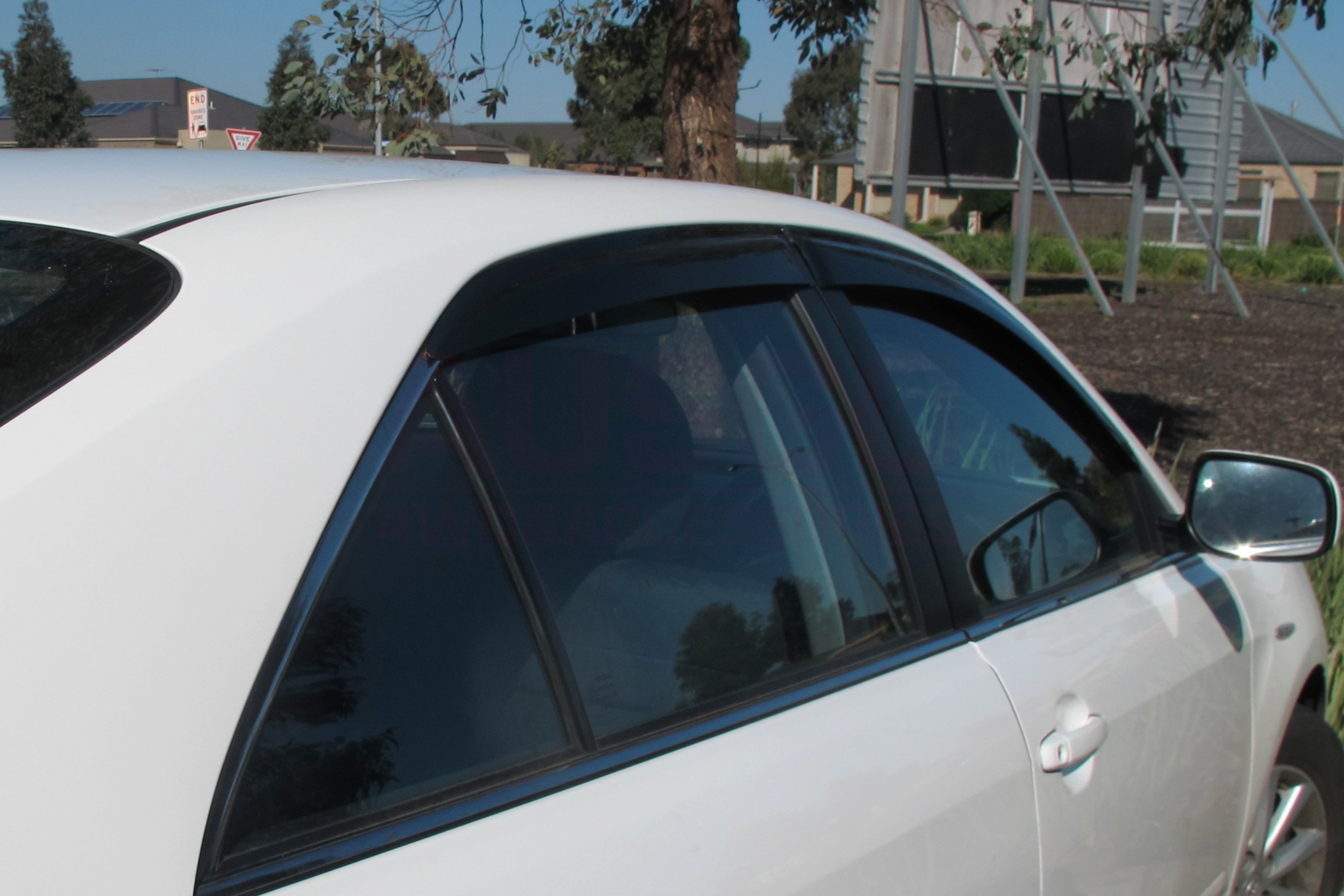 Toyota Aurion 2006-2011 Weather Shields | Car Window Rain Guards | Durable Wind & Rain Protection for Sedan Driving in All Seasons