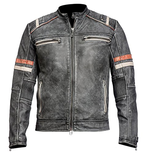 Distressed Black - Retro Jacket