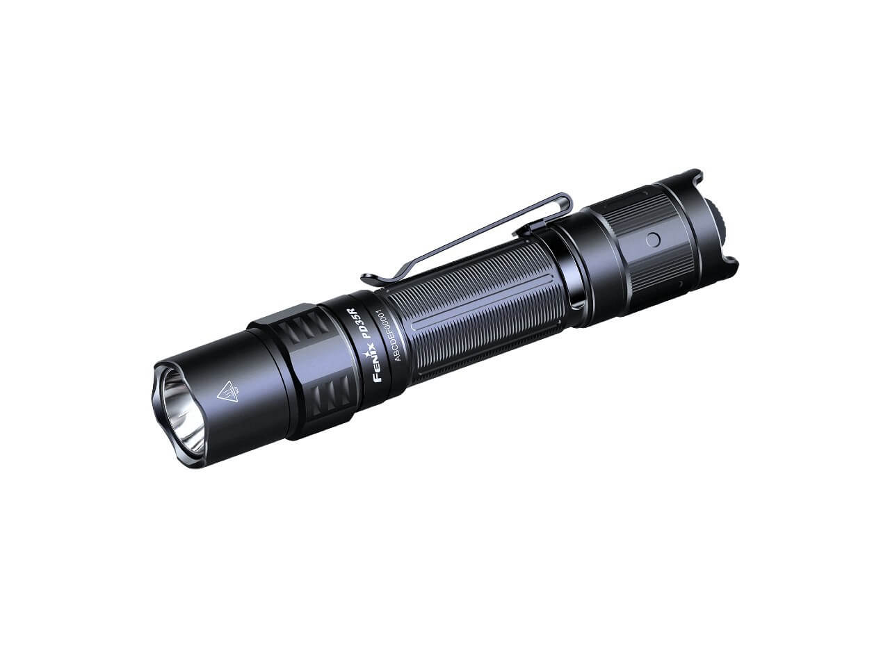 Fenix PD35R Compact Rechargeable Tactical Flashlight - 1600 Lumens, USB-C Charging, IP68 Waterproof for Outdoor, Camping, Hiking & Emergency Use