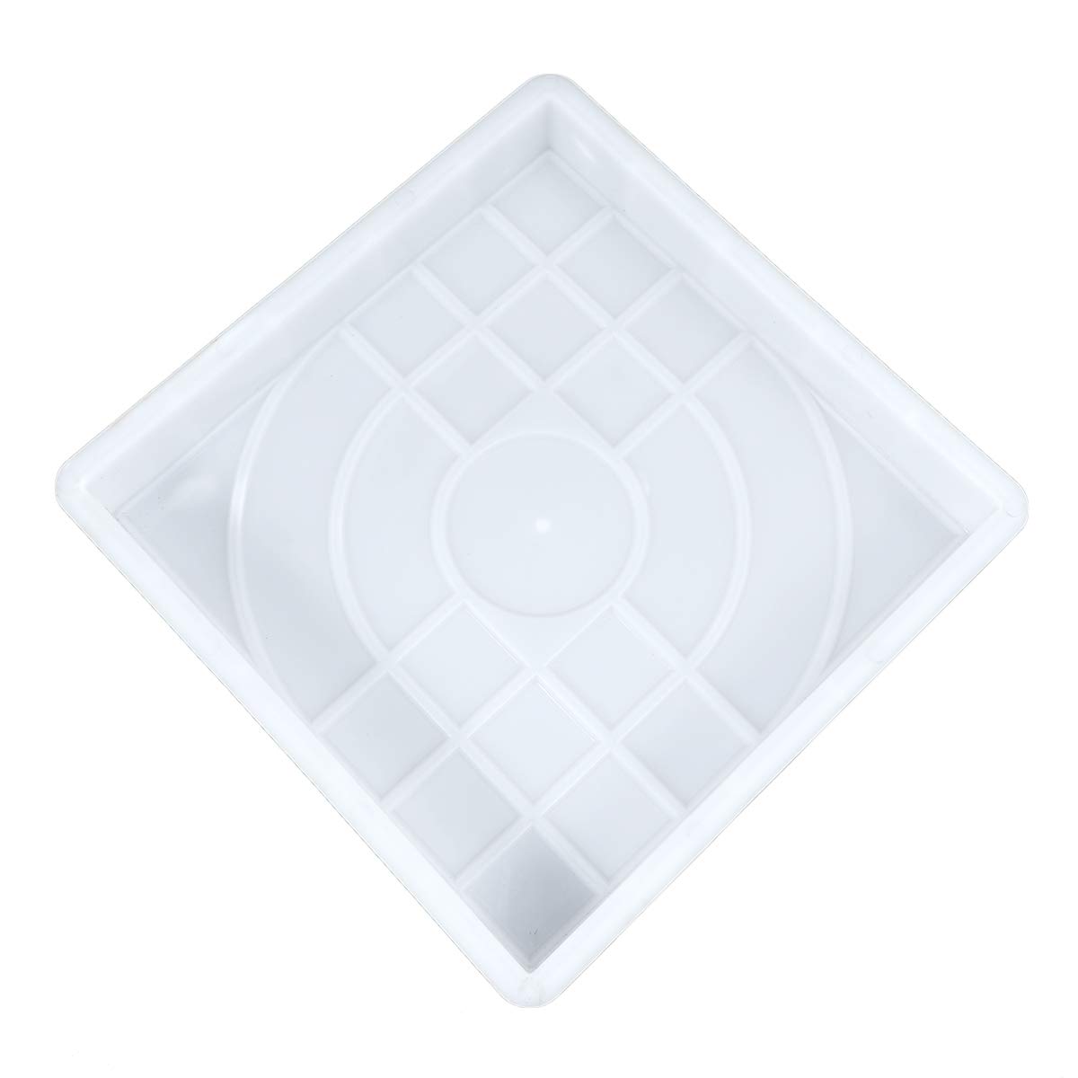 Yardwe Concrete Paving Stepping Stone Molds - DIY Rubber Concrete Stamp Molds for Walkways, Lawn & Garden Decoration - Outdoor Building Accessories for Patio, Pathway & Landscape Design