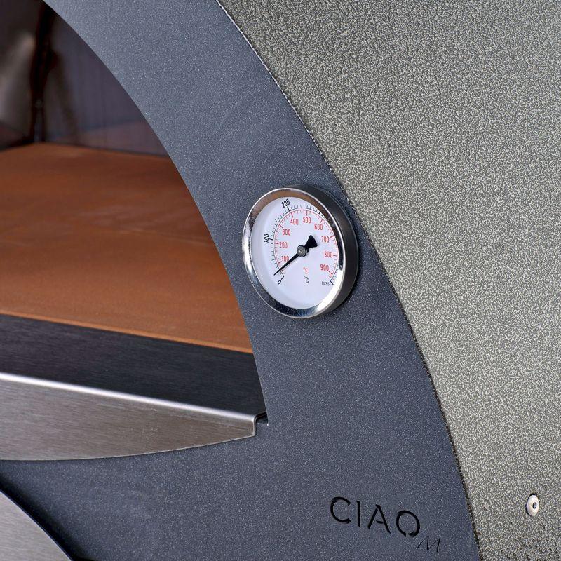 Alfa Ciao Wood Fired Pizza Oven - Outdoor Portable Pizza Maker for Backyard, Patio & Camping | Authentic Italian Pizza Baking | Perfect for Home Chefs & Entertaining