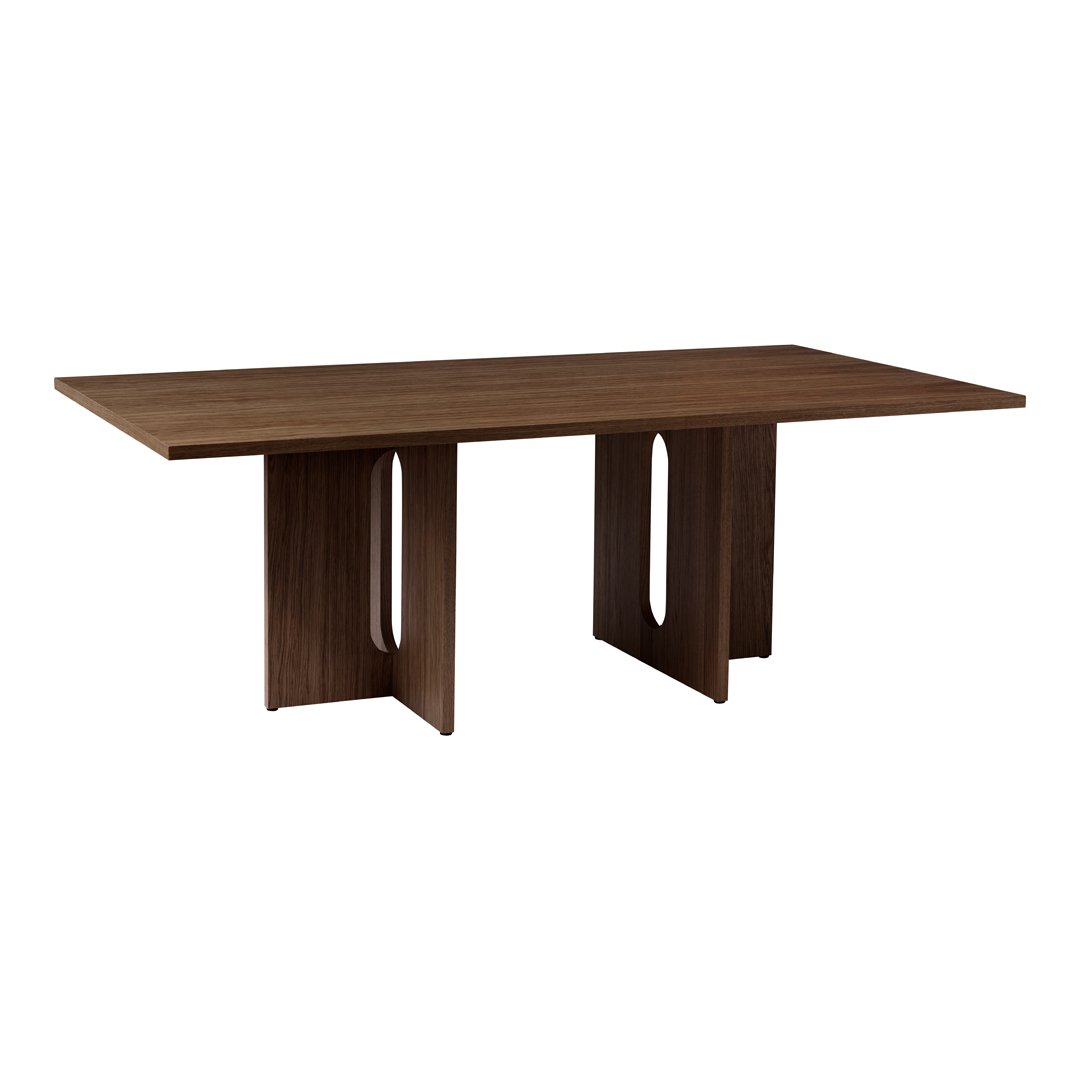 Stylish Androgyne Rectangular Dining Table - Modern & Durable for Home, Kitchen, or Restaurant Use