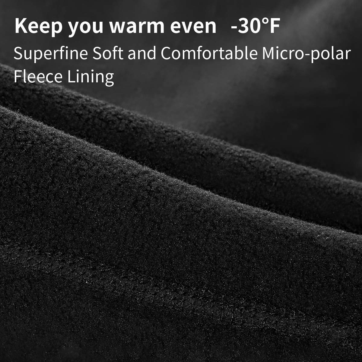 KINGBIKE Balaclava Ski Mask for Men & Women - Water Resistant, Windproof Fleece Thermal Full Face Cover for Winter Sports, Motorcycling, Snowboarding & Cold Weather Protection