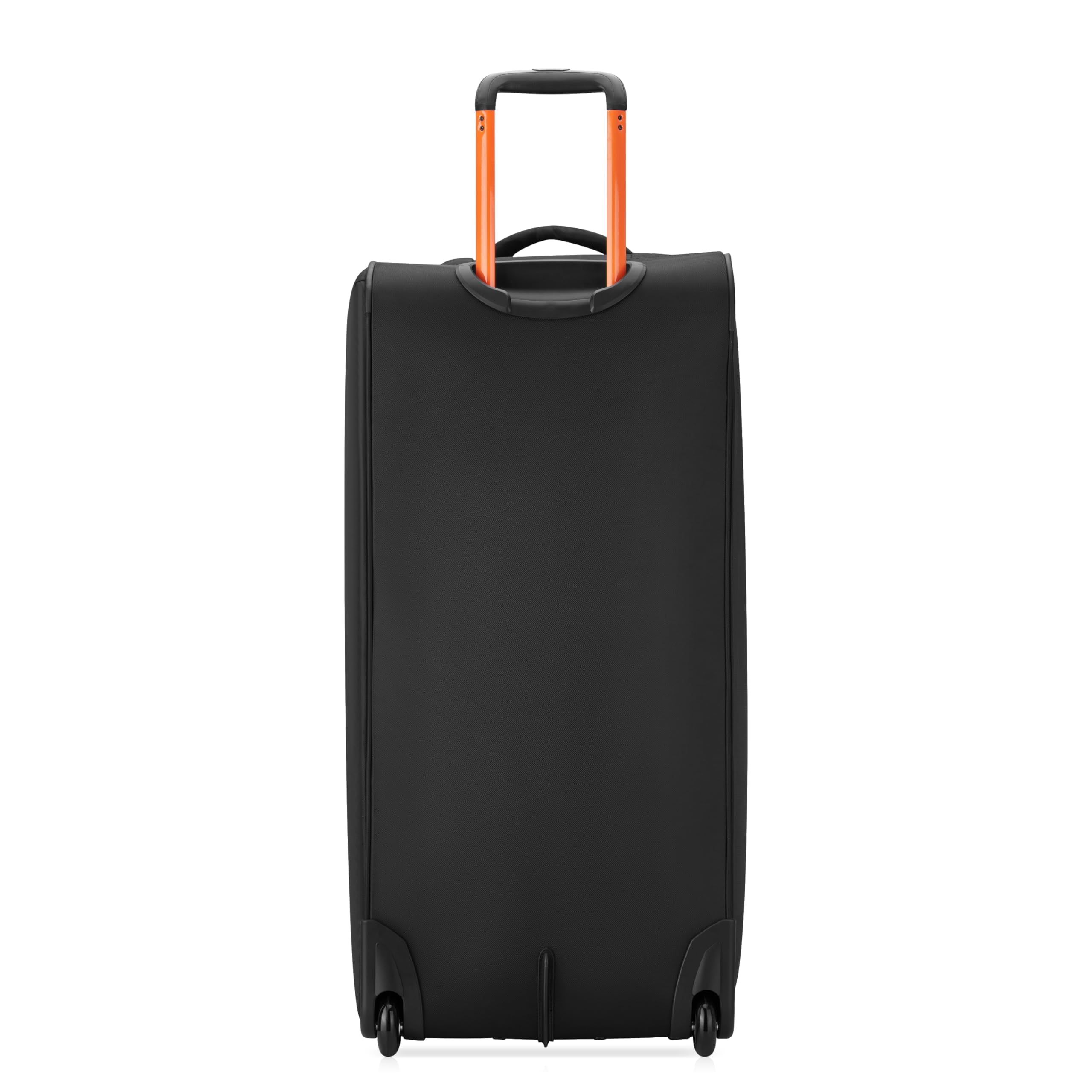 Jeep JS009D 2-Wheel Rolling Duffle Bag for Travel - Durable, Spacious Luggage for Airports, Camping & Weekend Getaways