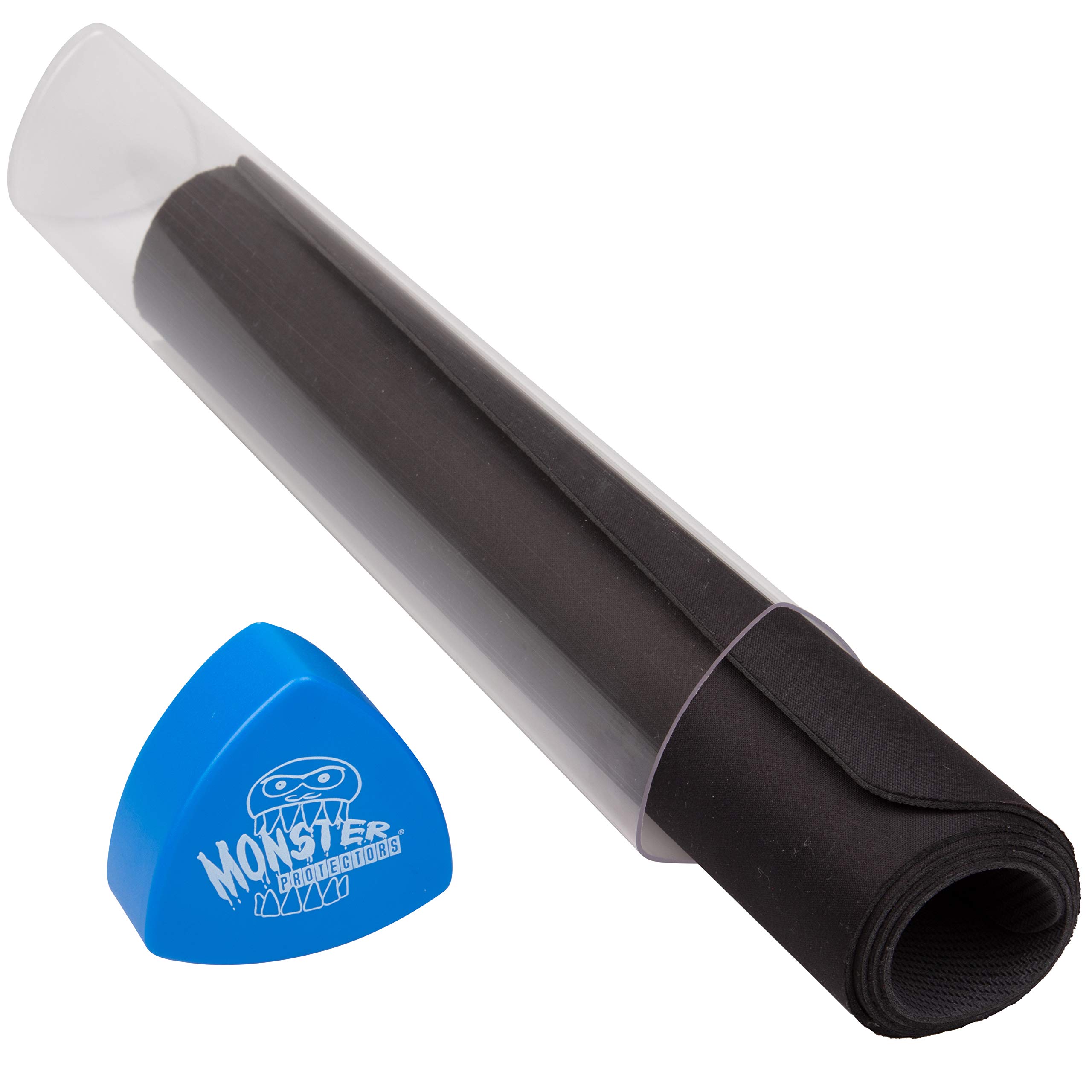 Monster Protectors Playmat Tube - Blue | Durable Kids Play Mat for Floor Games & Activities | Perfect for Home, School & Travel